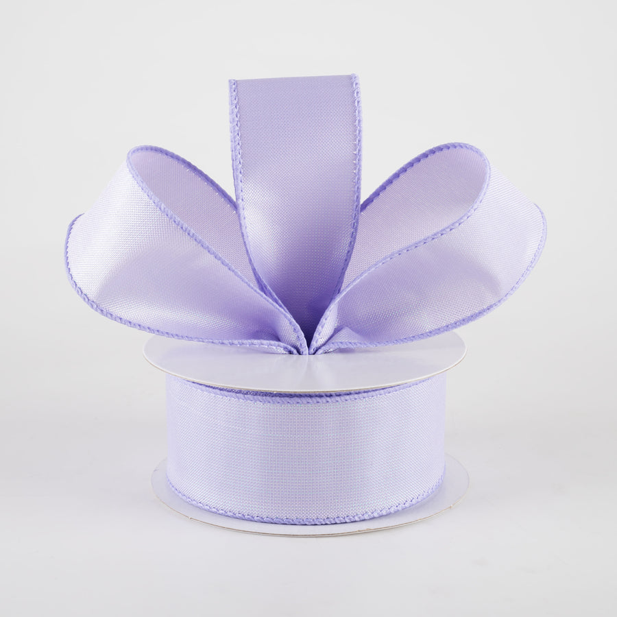 1.5" Lala Iridescent Solid Ribbon: Lavender (10 Yards) detail photo 3