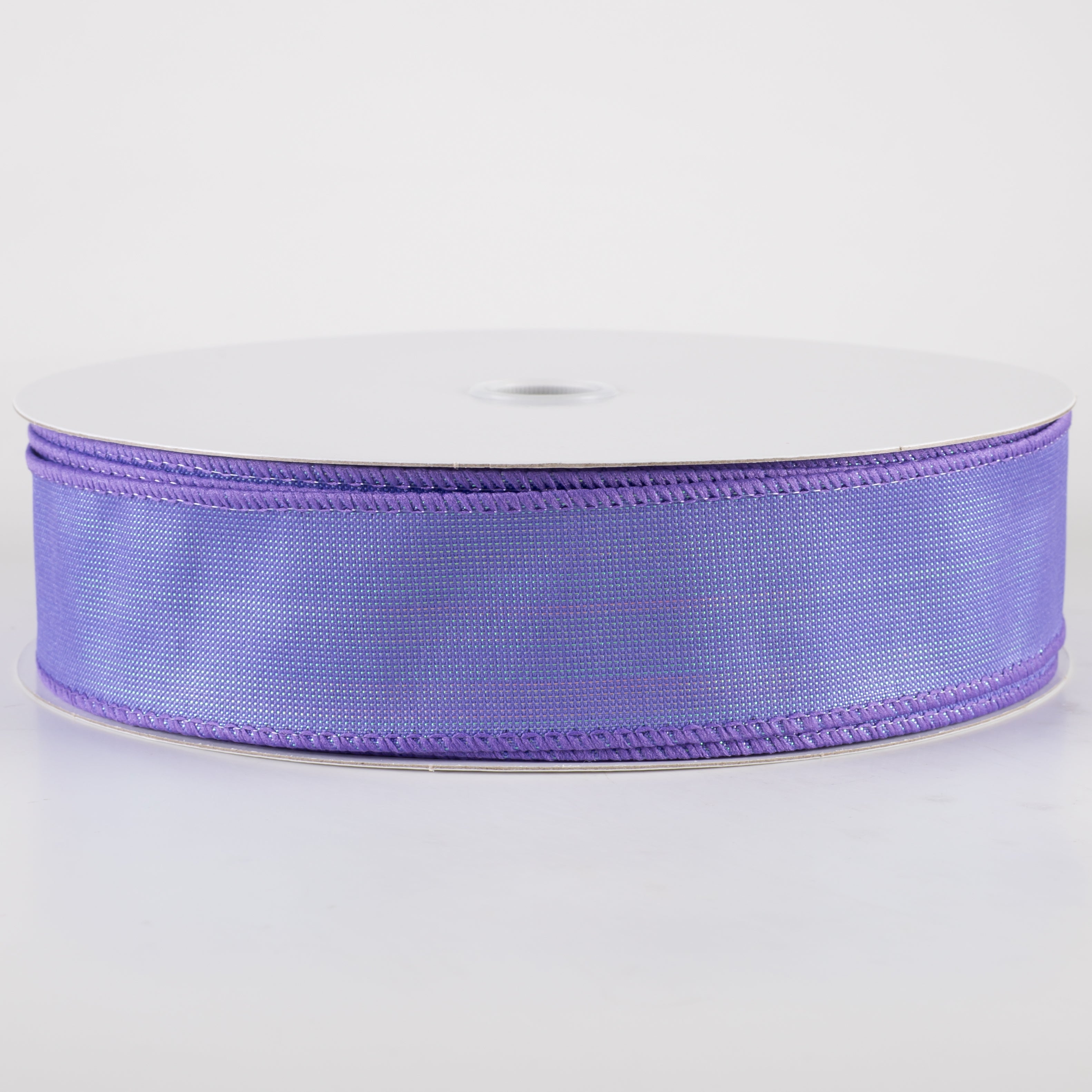 1.5" Lala Iridescent Solid Ribbon: Purple (50 Yards)