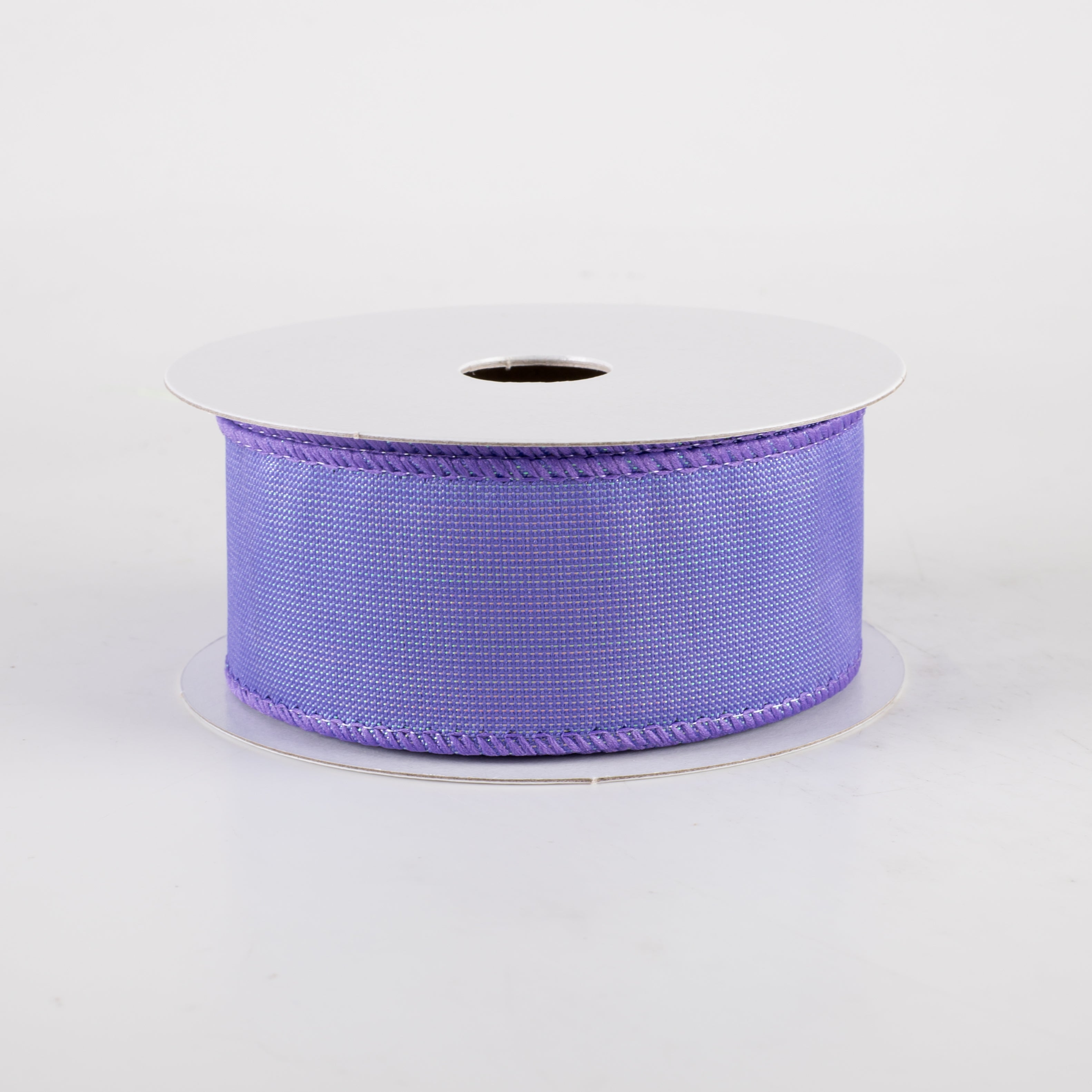 1.5" Lala Iridescent Solid Ribbon: Purple (10 Yards)