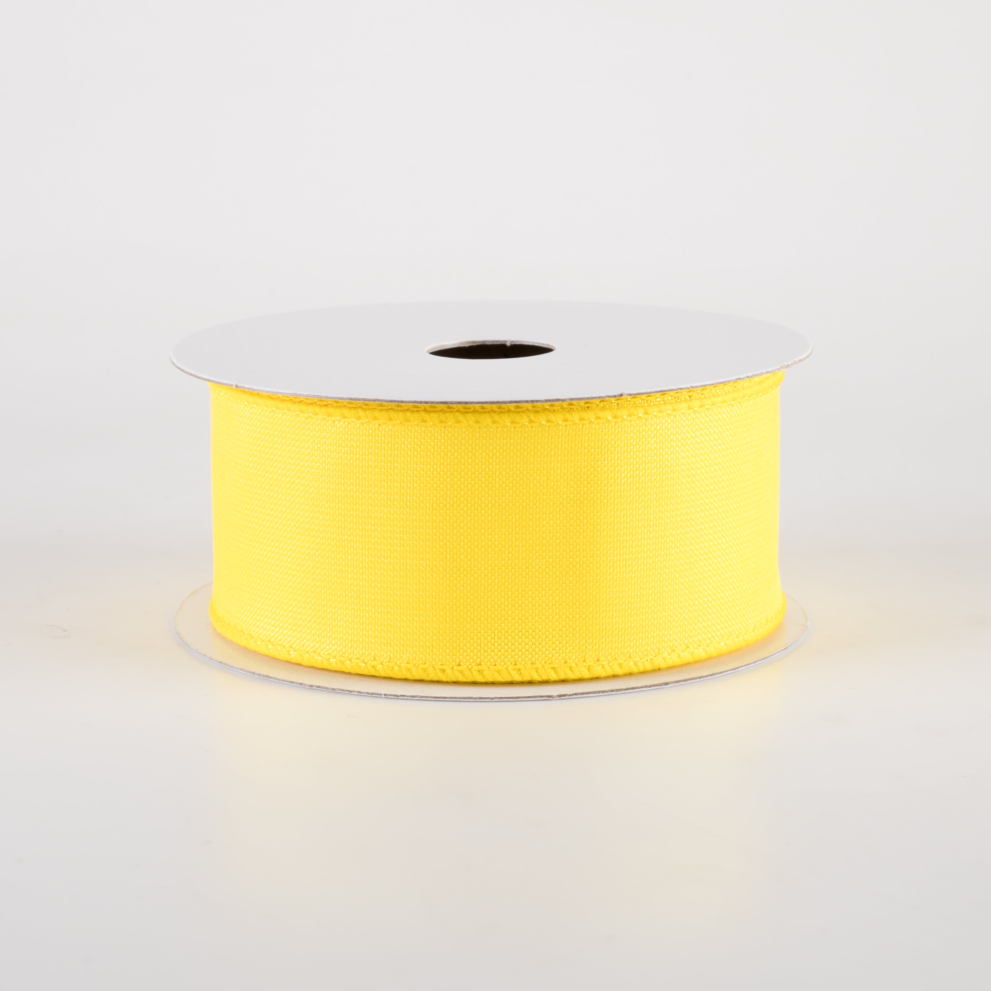 1.5" Lala Iridescent Solid Ribbon: Yellow (10 Yards)