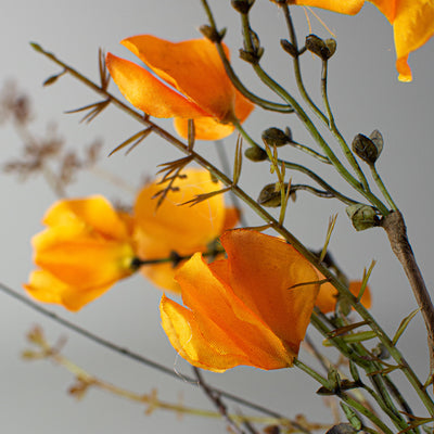 26" Lantern Flower Spray: Yellow Lifestyle Photo