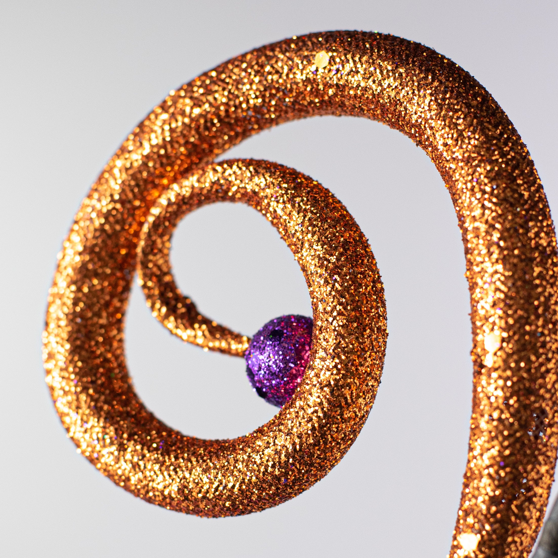 25" Large Glitter Curl Ball Spray: Halloween Lifestyle Photo