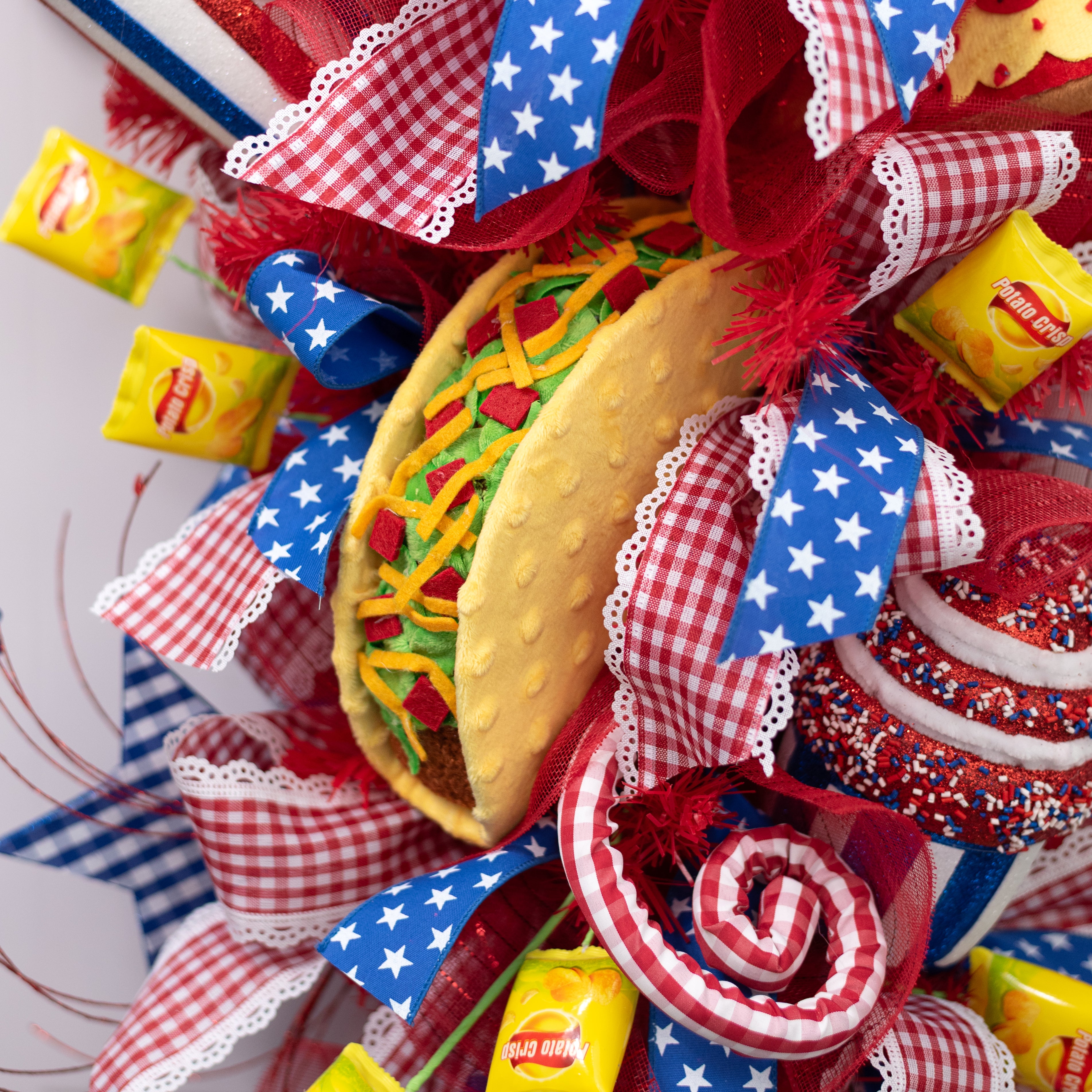 9" Large Taco Decoration Lifestyle Photo