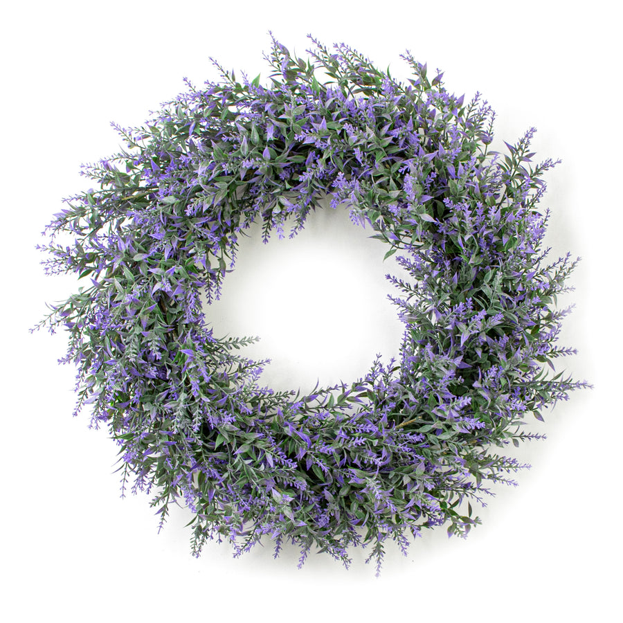 20" Lavender Wreath: Purple Item Number: FR6647