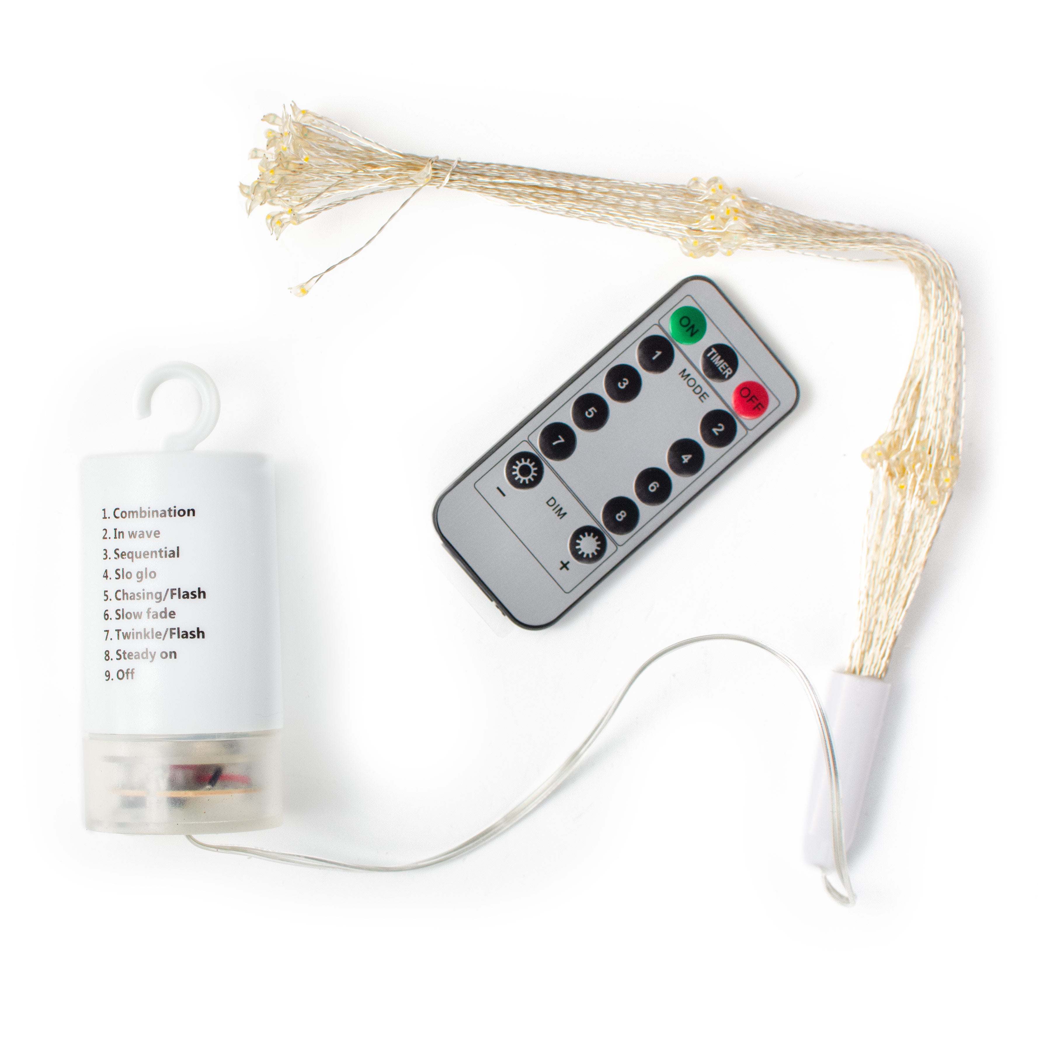 LED Firecracker Lights: Warm White detail photo 3