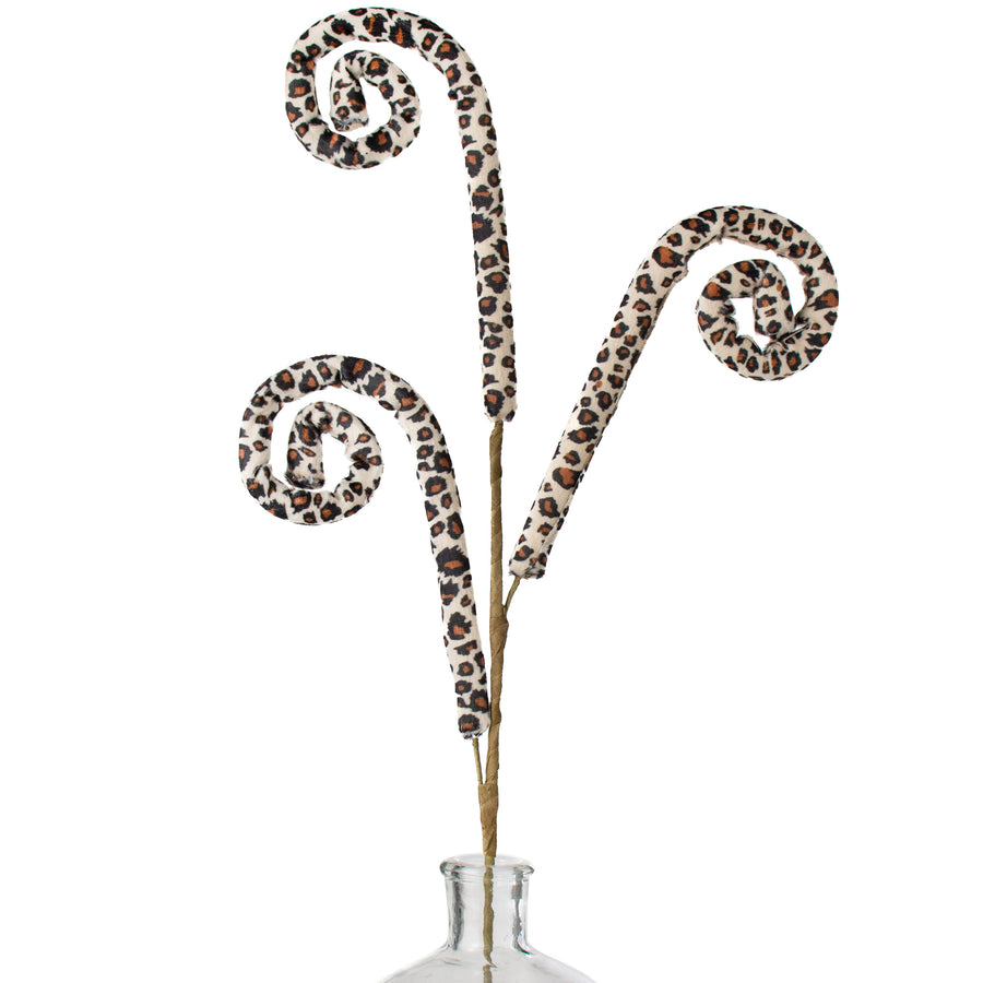 31" Leopard Print Tubing Coil Spray Item Number: MN0181