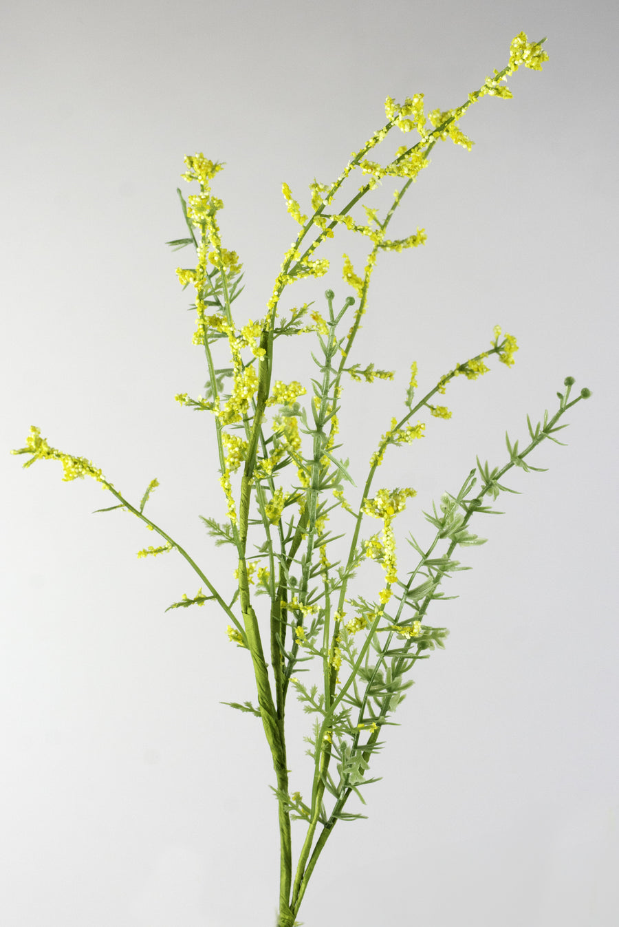22" Wispy Wildflower Filler Bush: Yellow (9 Stem)