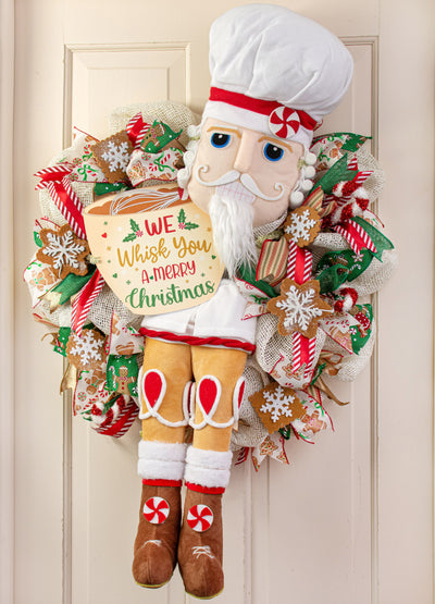 18" Gingerbread Chef Legs