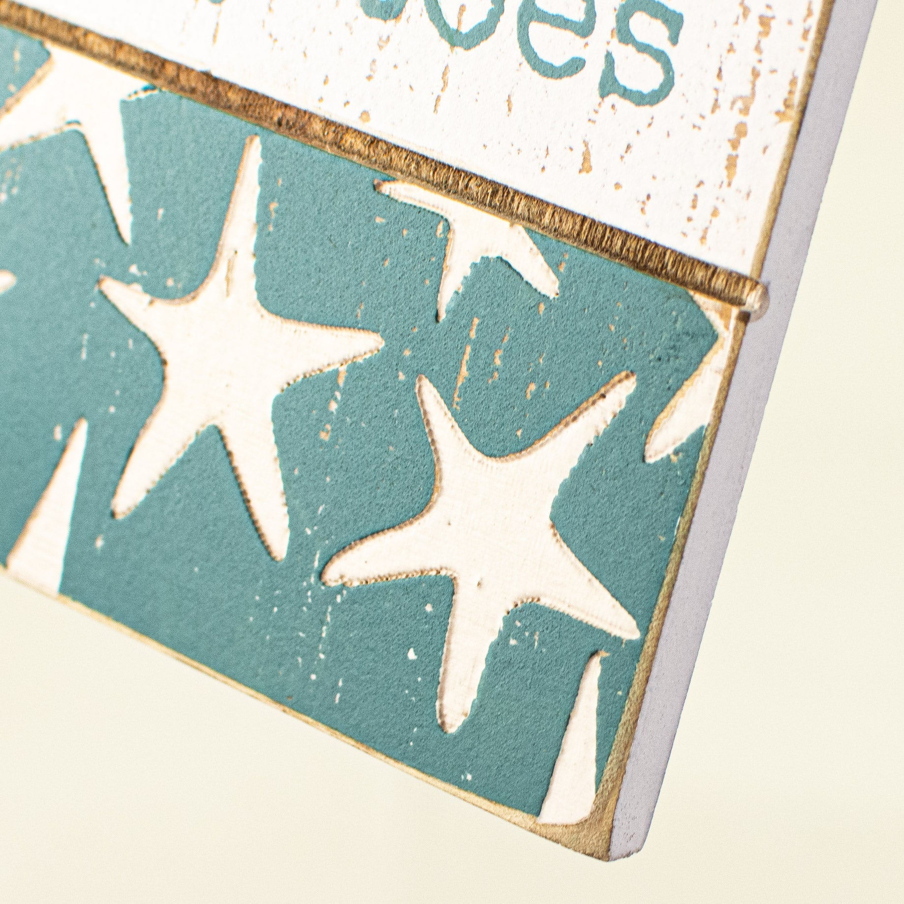Life is Better With Sandy Toes Ornament (5" x 3") detail photo 3