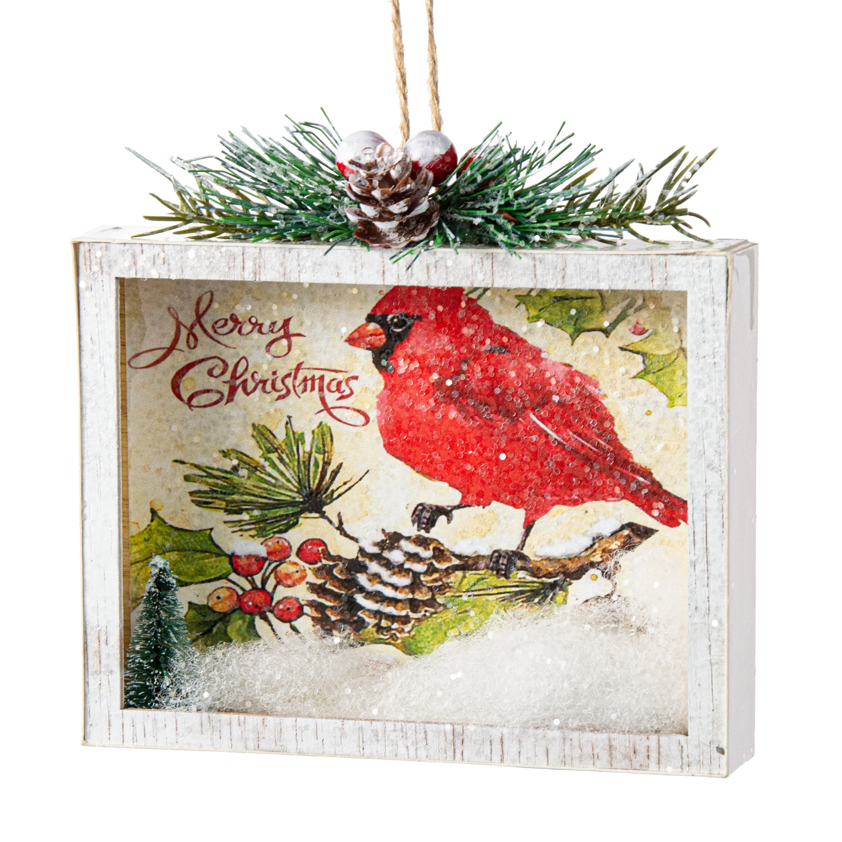 5" Lighted Cardinal Ornament Item Number: XJ4703