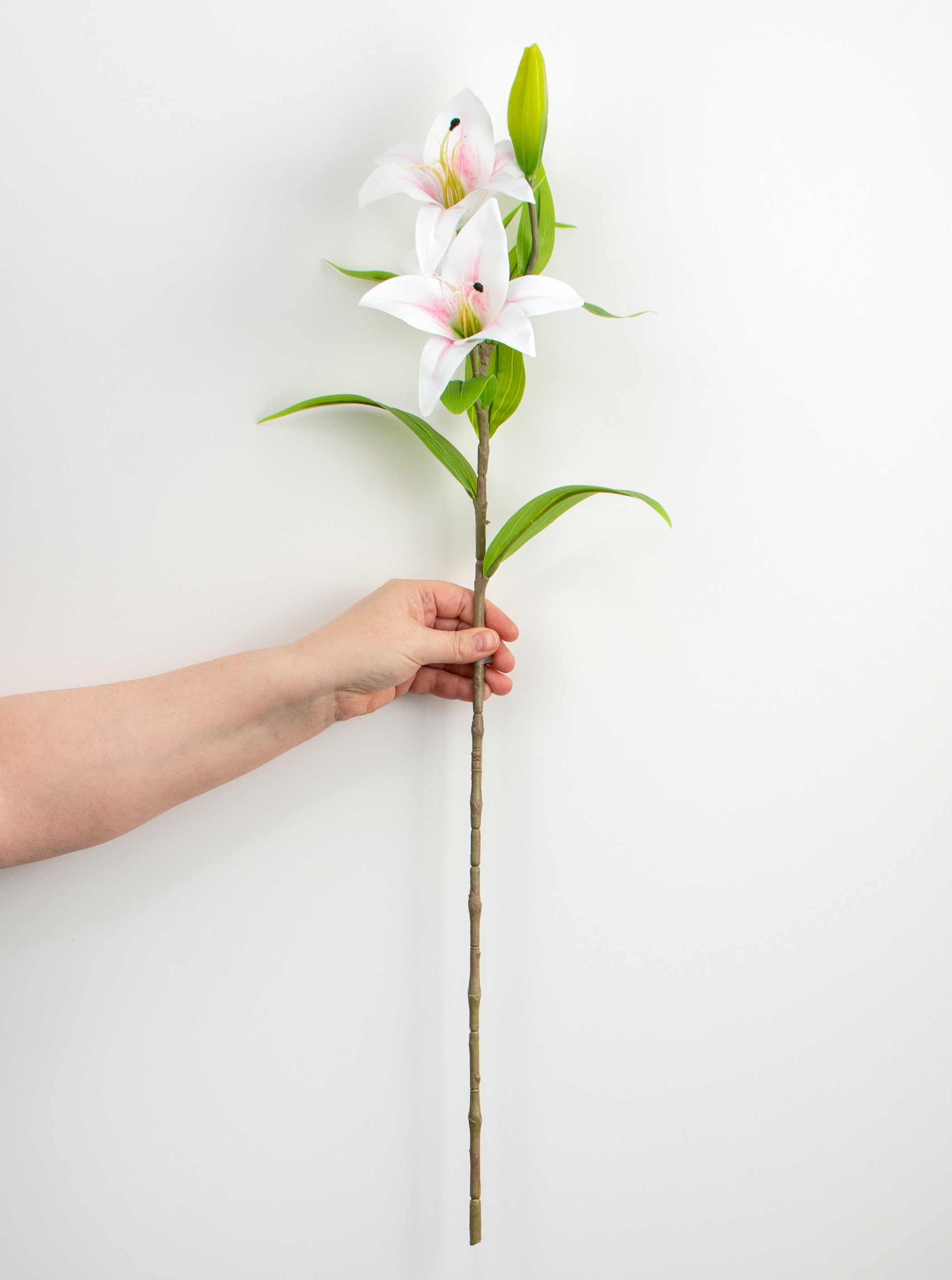 30" Lily Soft Touch Flower Spray detail photo 3