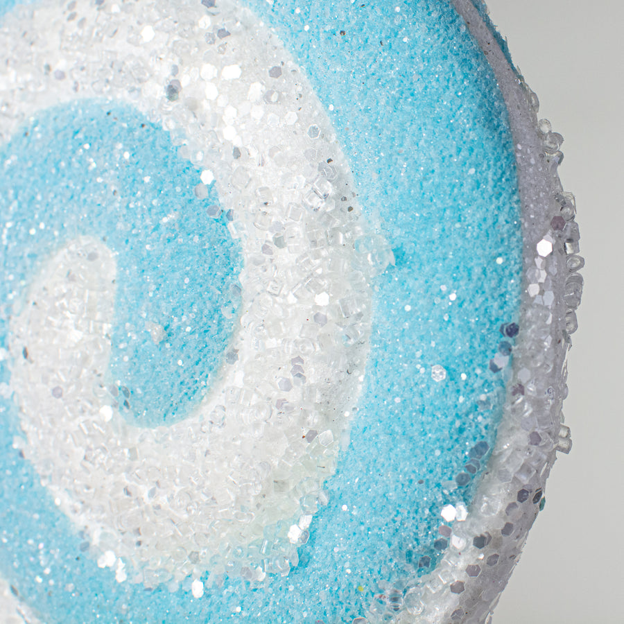 26" Lollipop Pick: Blue & White Lifestyle Photo