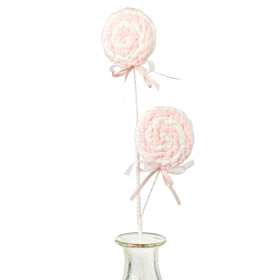 26" Lollipop Spray: Light Pink Item Number: 84086PKWT