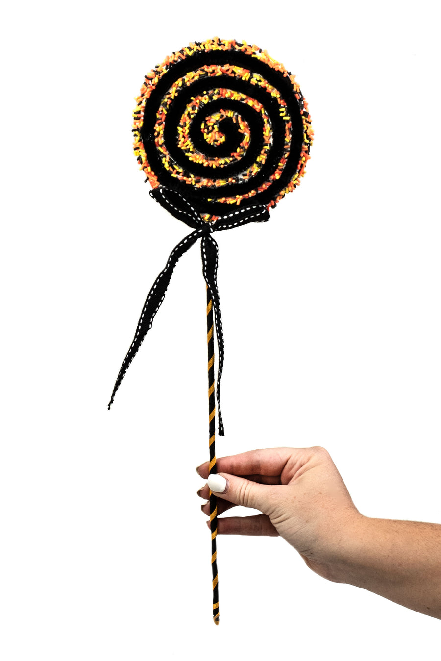16" Lollipop Sprinkle Pick: Halloween detail photo 3