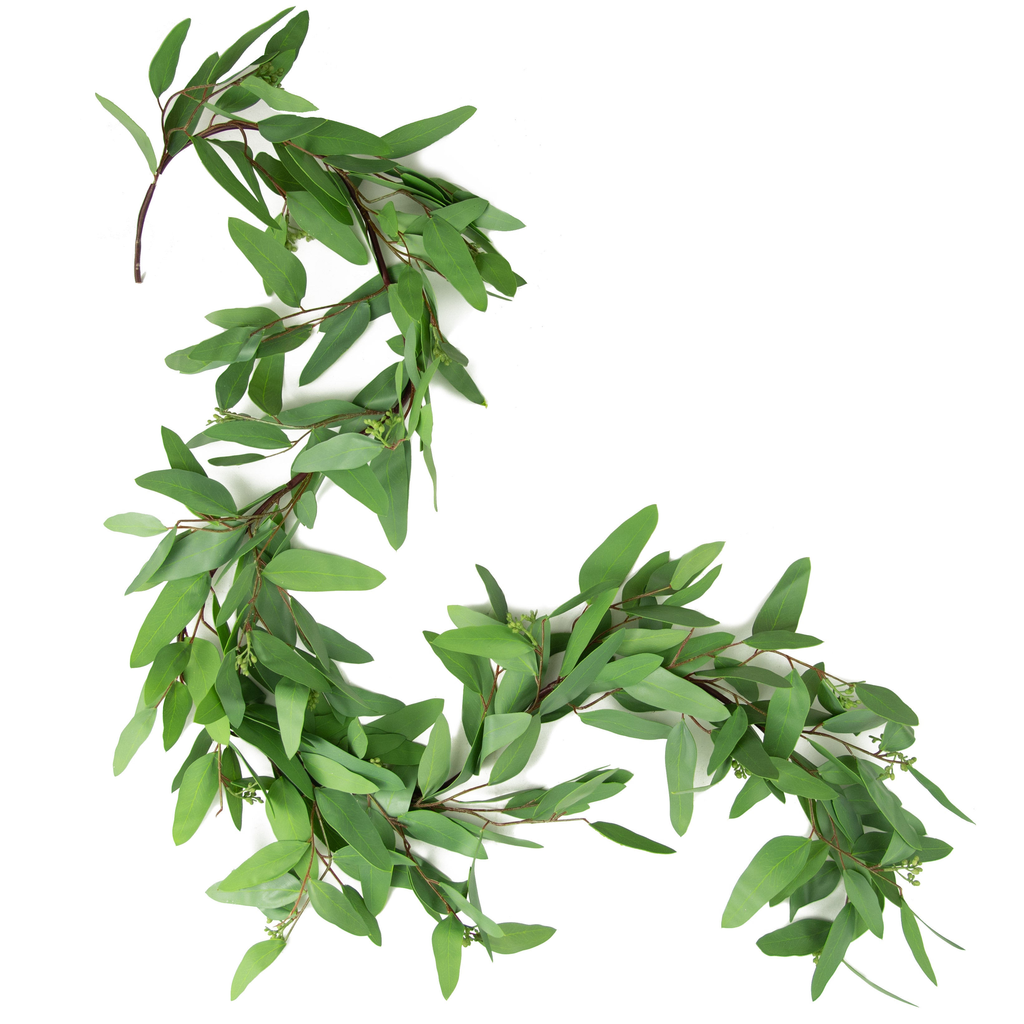 5' Long Leaf Seeded Eucalyptus Garland Item Number: 2390022SG