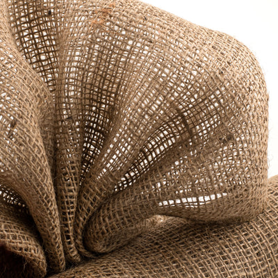 18" Loose Weave Burlap Fabric: Natural (10 Yards) Lifestyle Photo