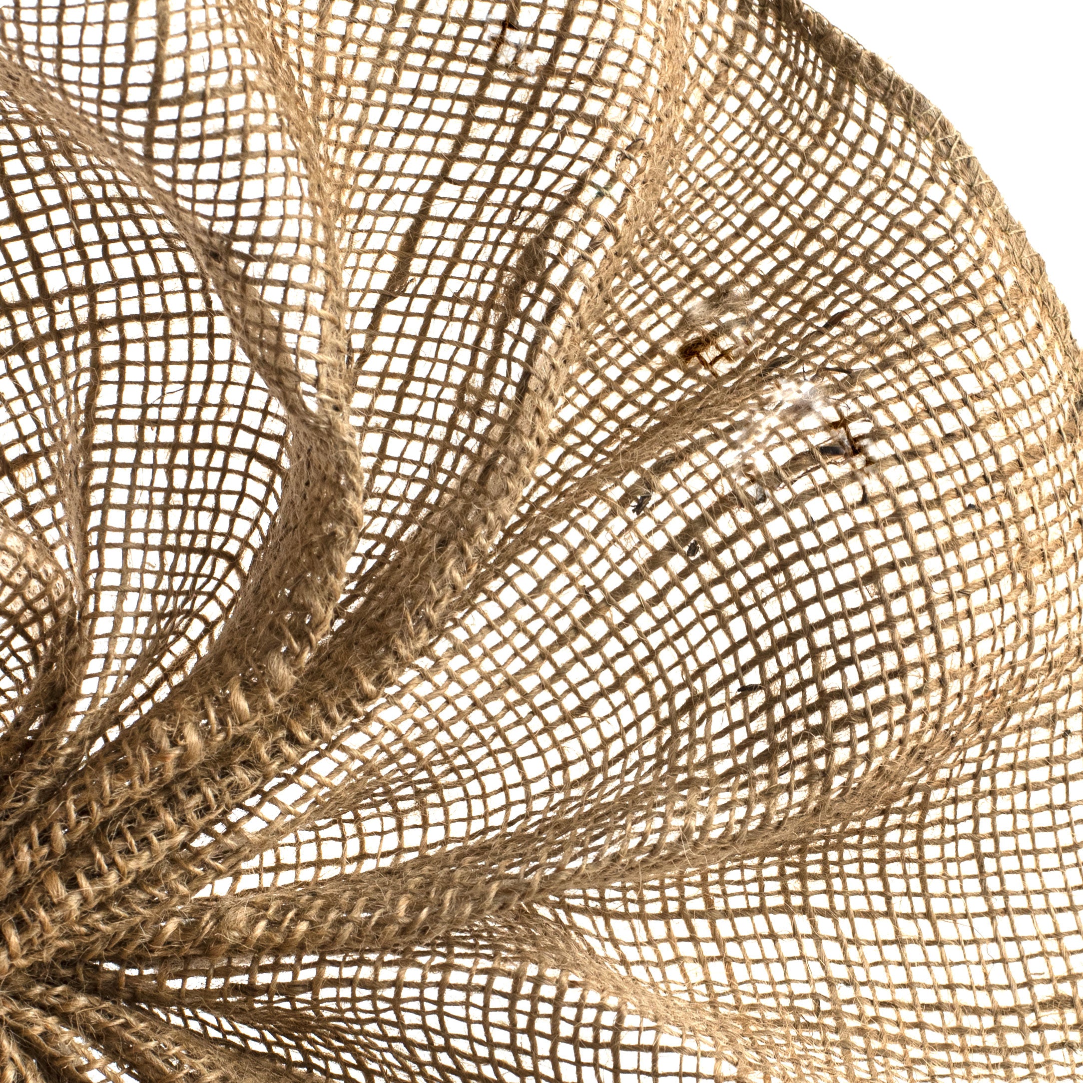 12" Loose Weave Burlap Fabric: Natural (10 Yards) Lifestyle Photo