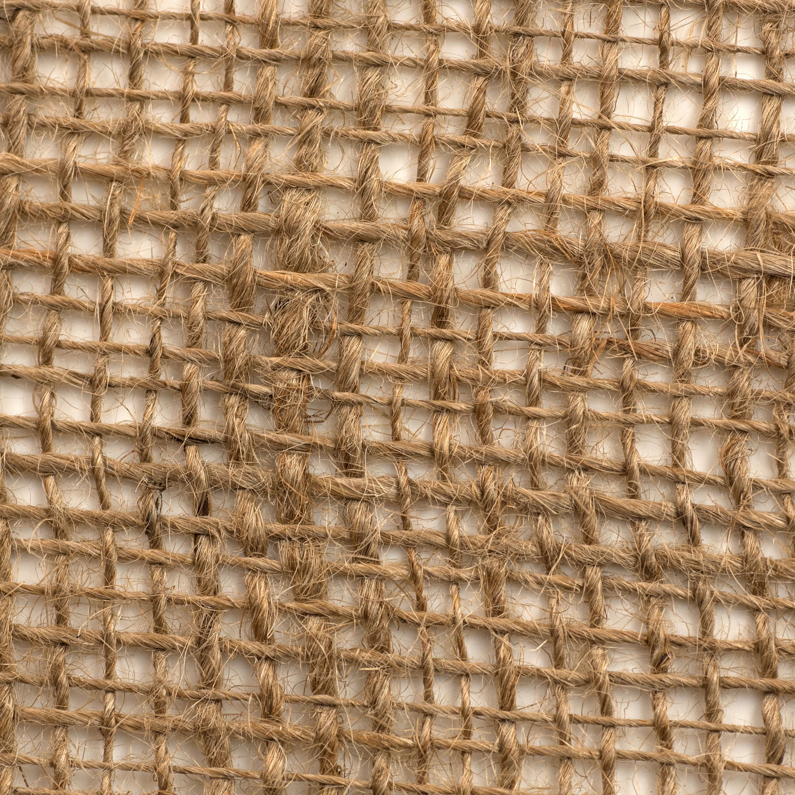 12" Loose Weave Burlap Fabric: Natural (10 Yards) detail photo 3