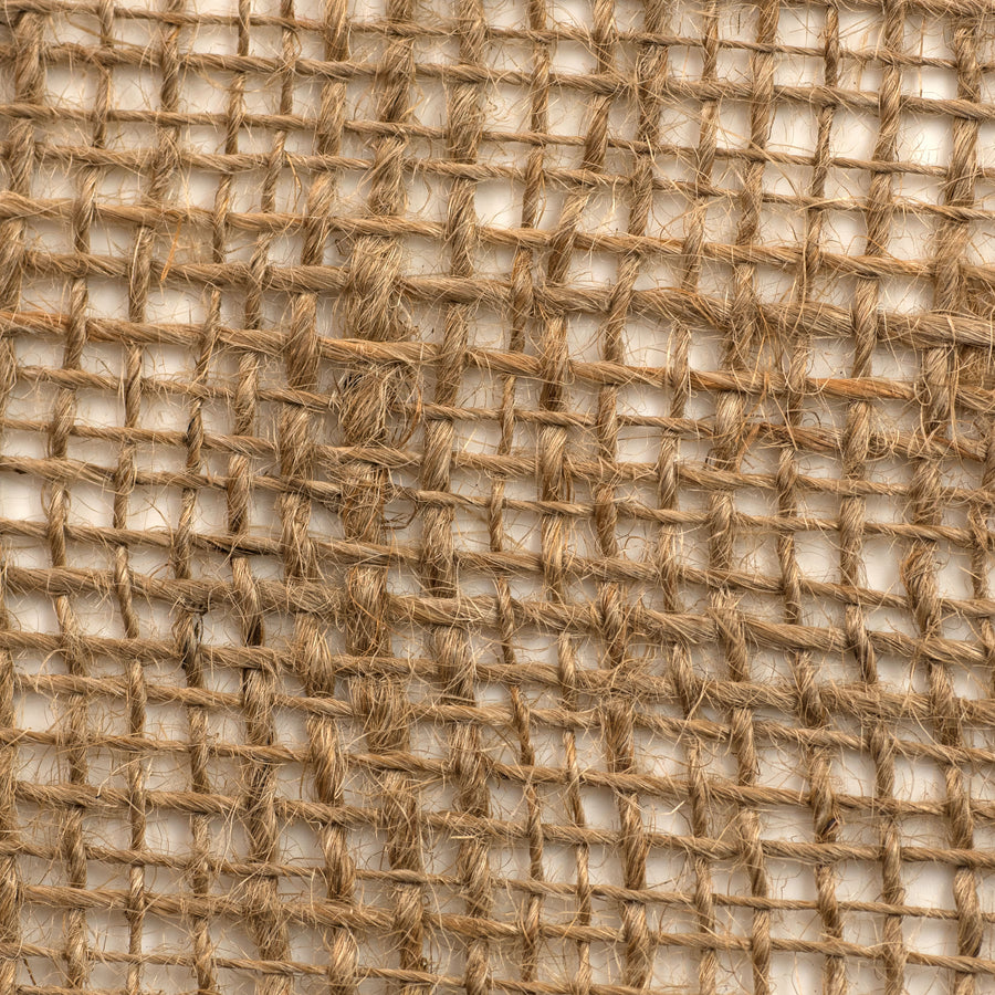 12" Loose Weave Burlap Fabric: Natural (10 Yards) detail photo 3
