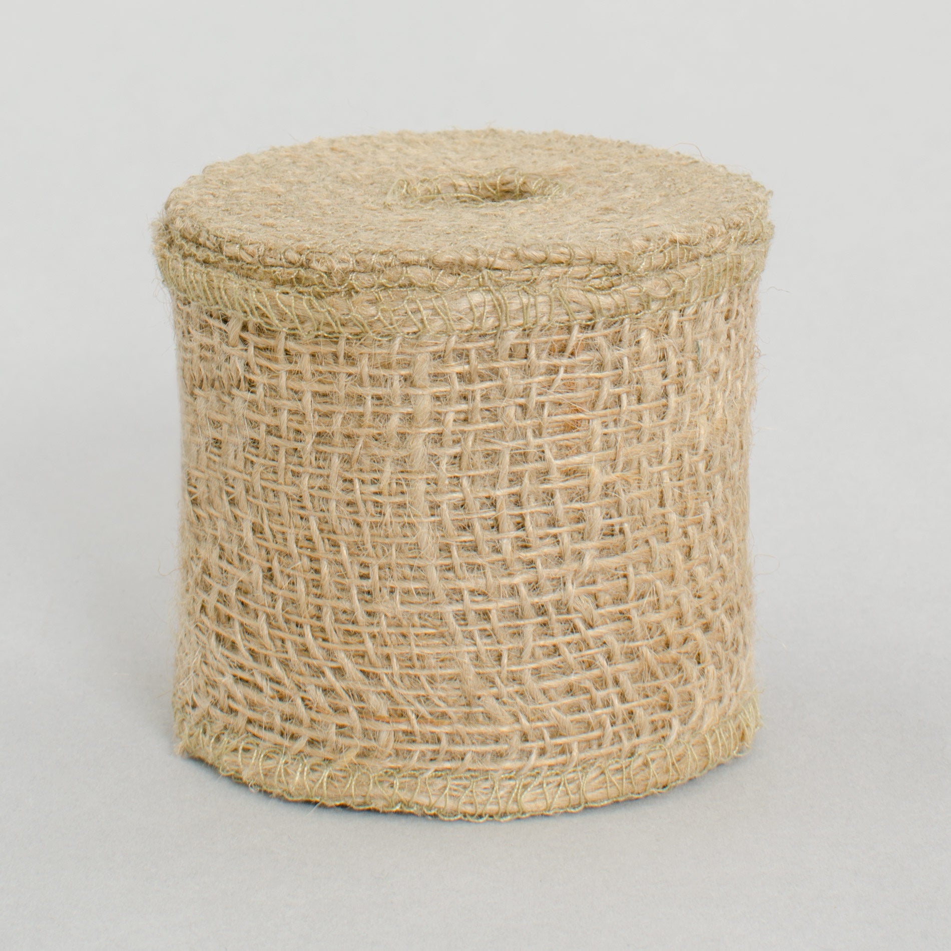 2.5" Loose Weave Burlap Fabric Ribbon: Natural (10 Yards)