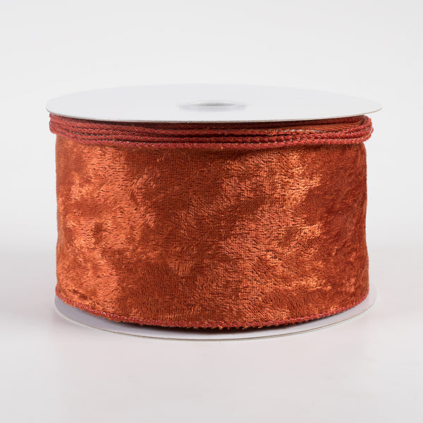 lush-velvet-ribbon-dark-orange