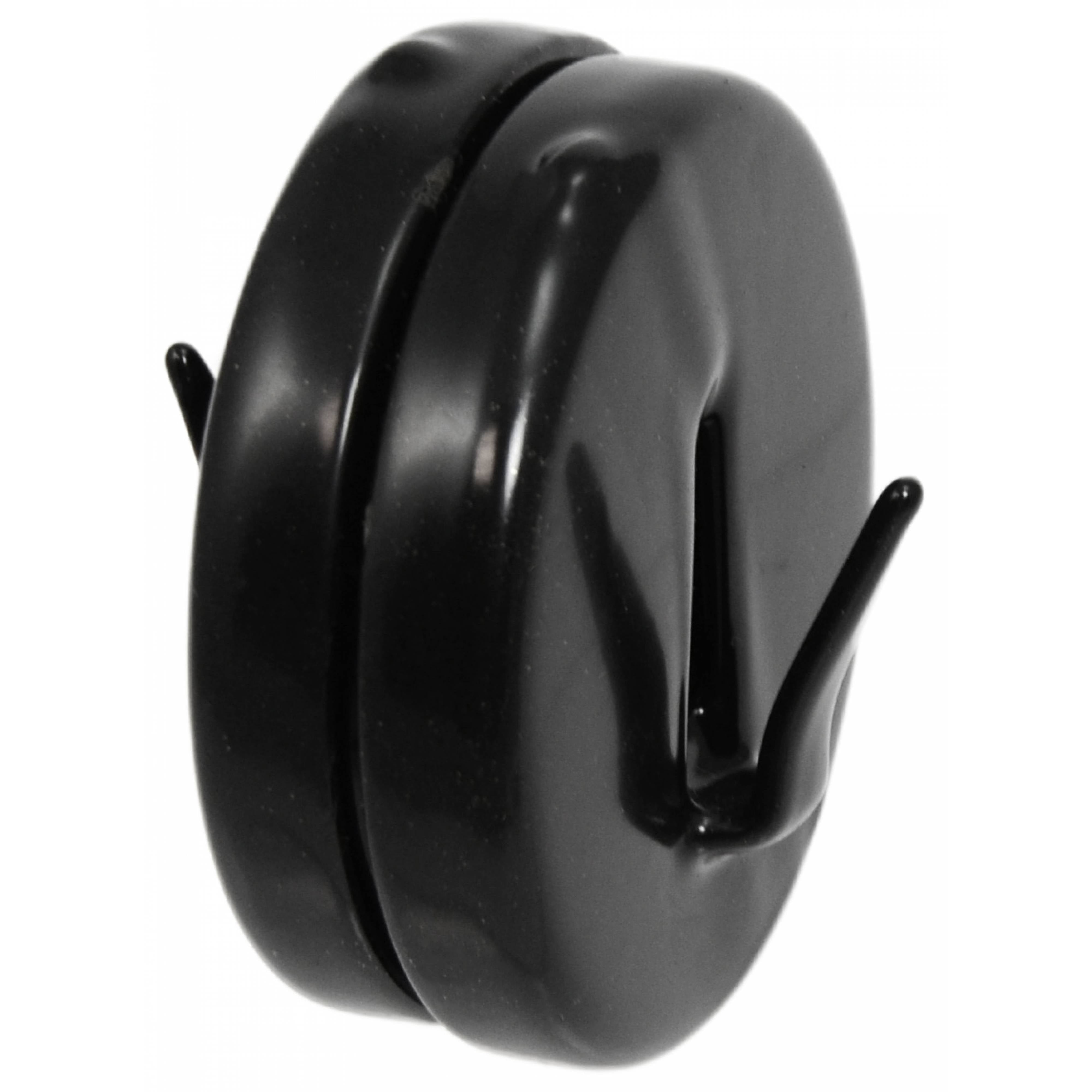 Magnetic Wreath Hanger: Black Lifestyle Photo