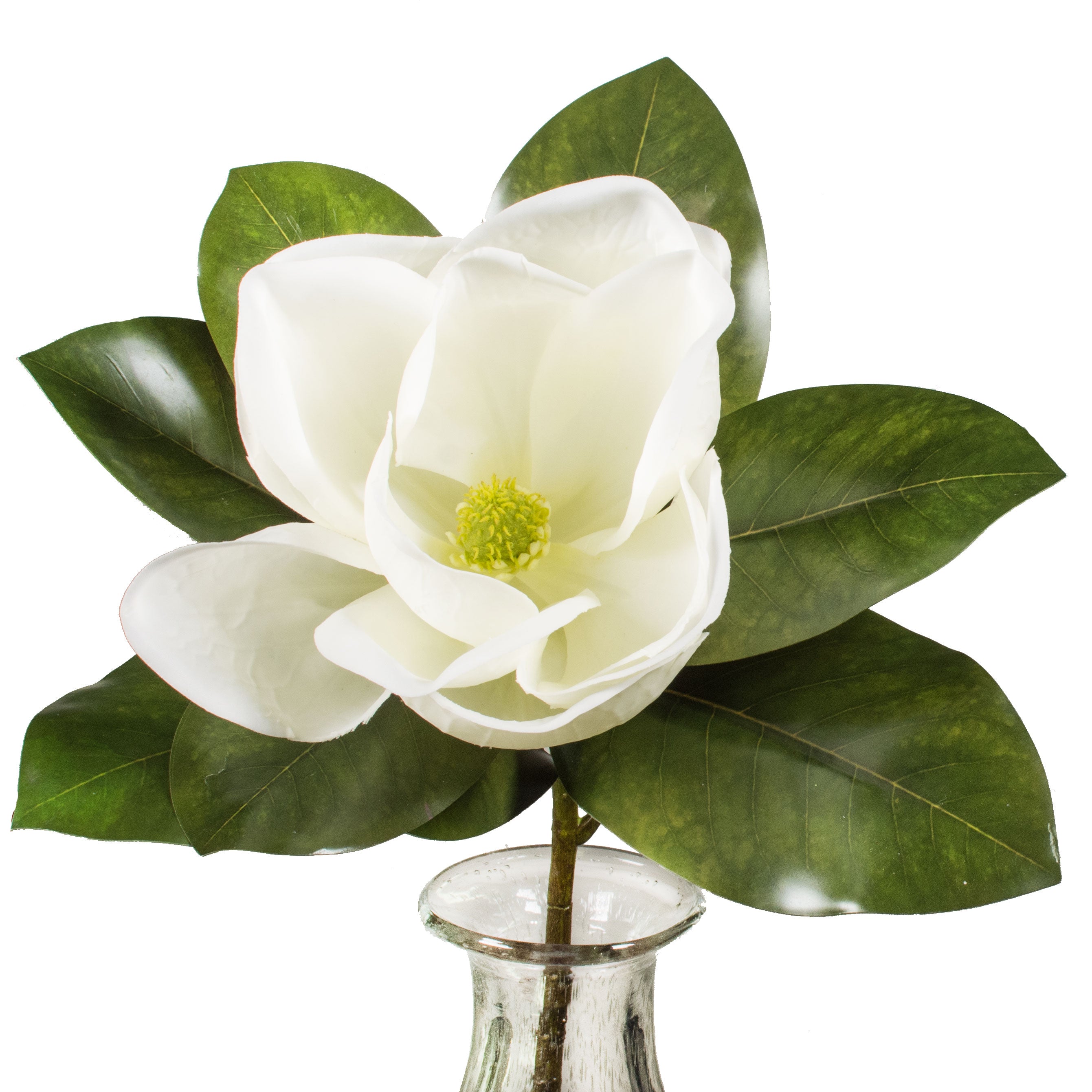 17" Magnolia Flower Stem Item Number: FS3356