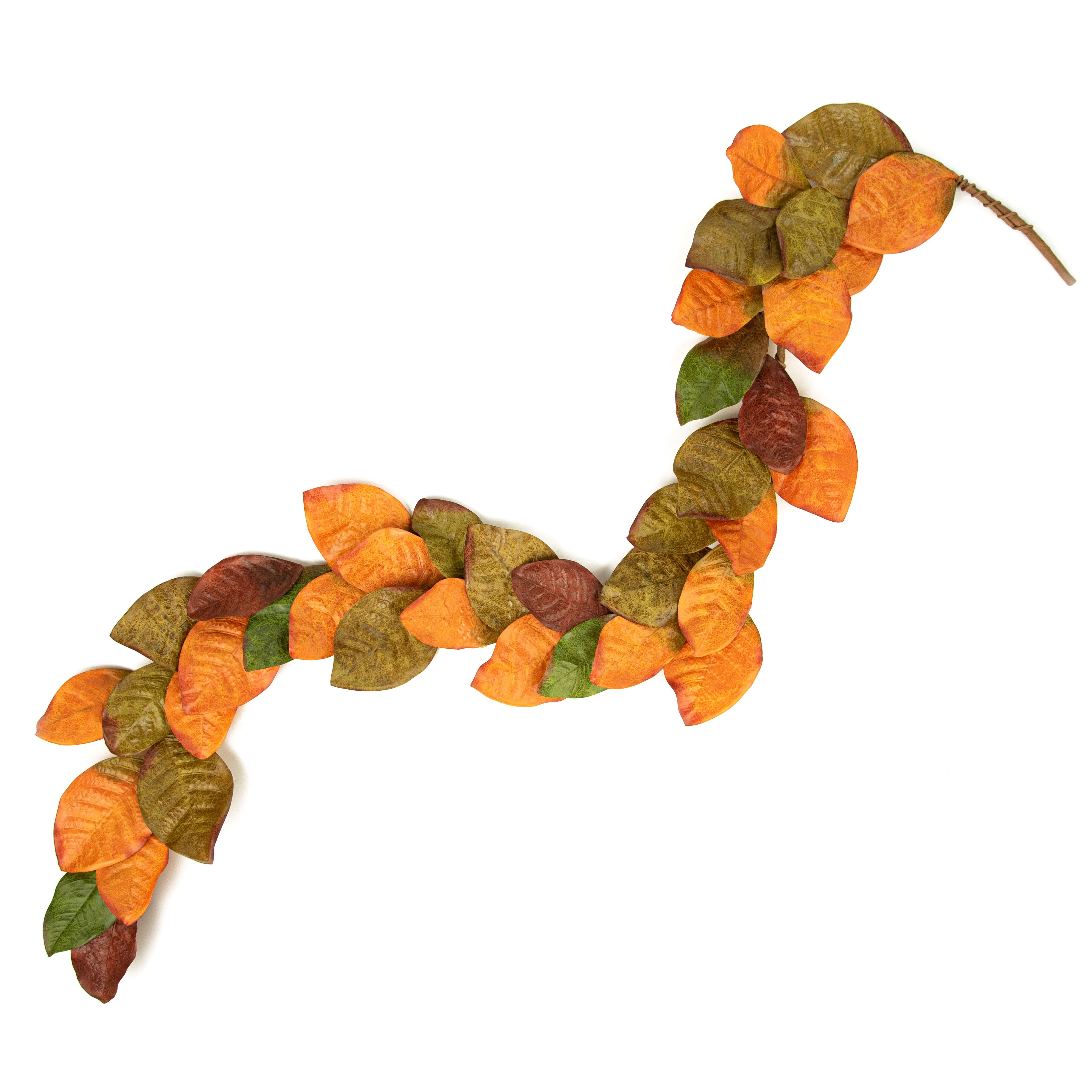 5' Magnolia Leaf Garland: Fall Mix Item Number: ISB63661