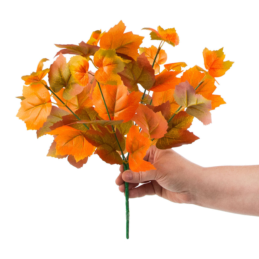 13" Maple Leaves Bush detail photo 3
