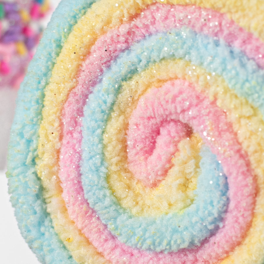 25" Marshmallow Lollipop Spray: Pastel Multi detail photo 4