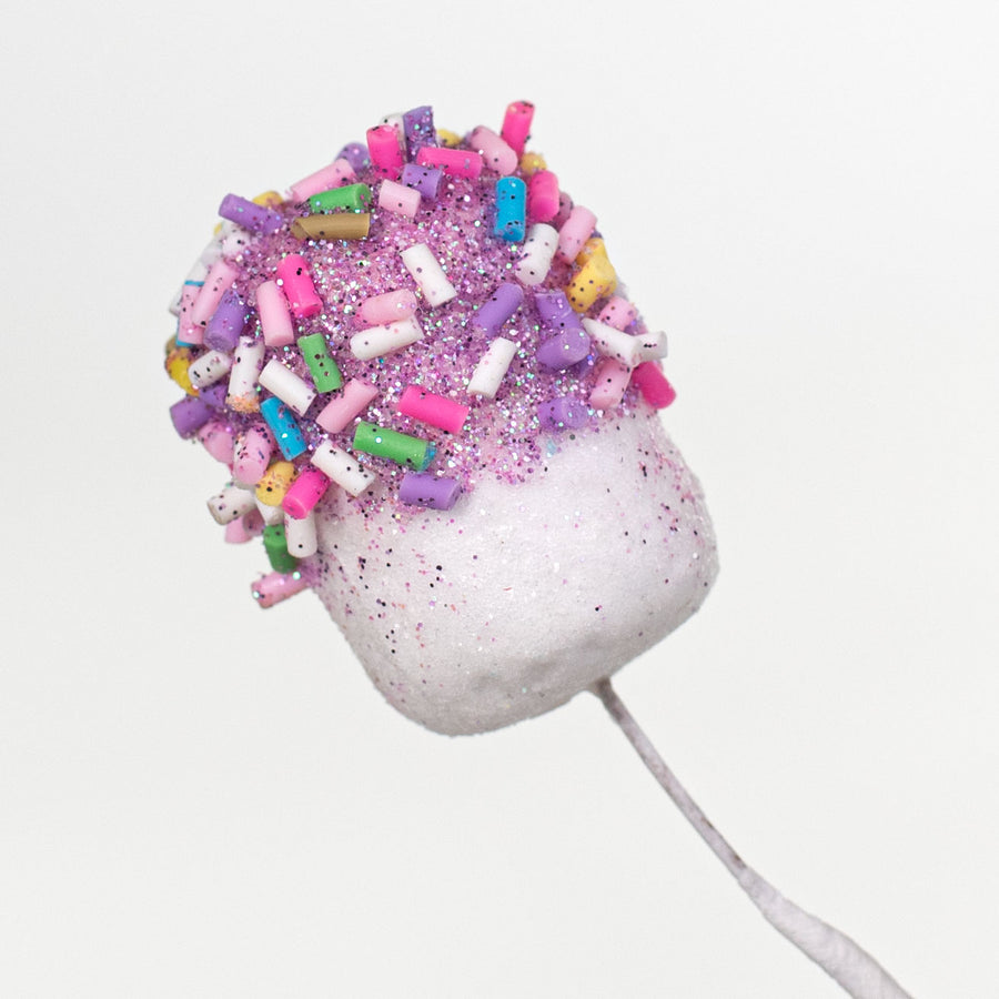 12" Marshmallow Sprinkle Pick Lifestyle Photo