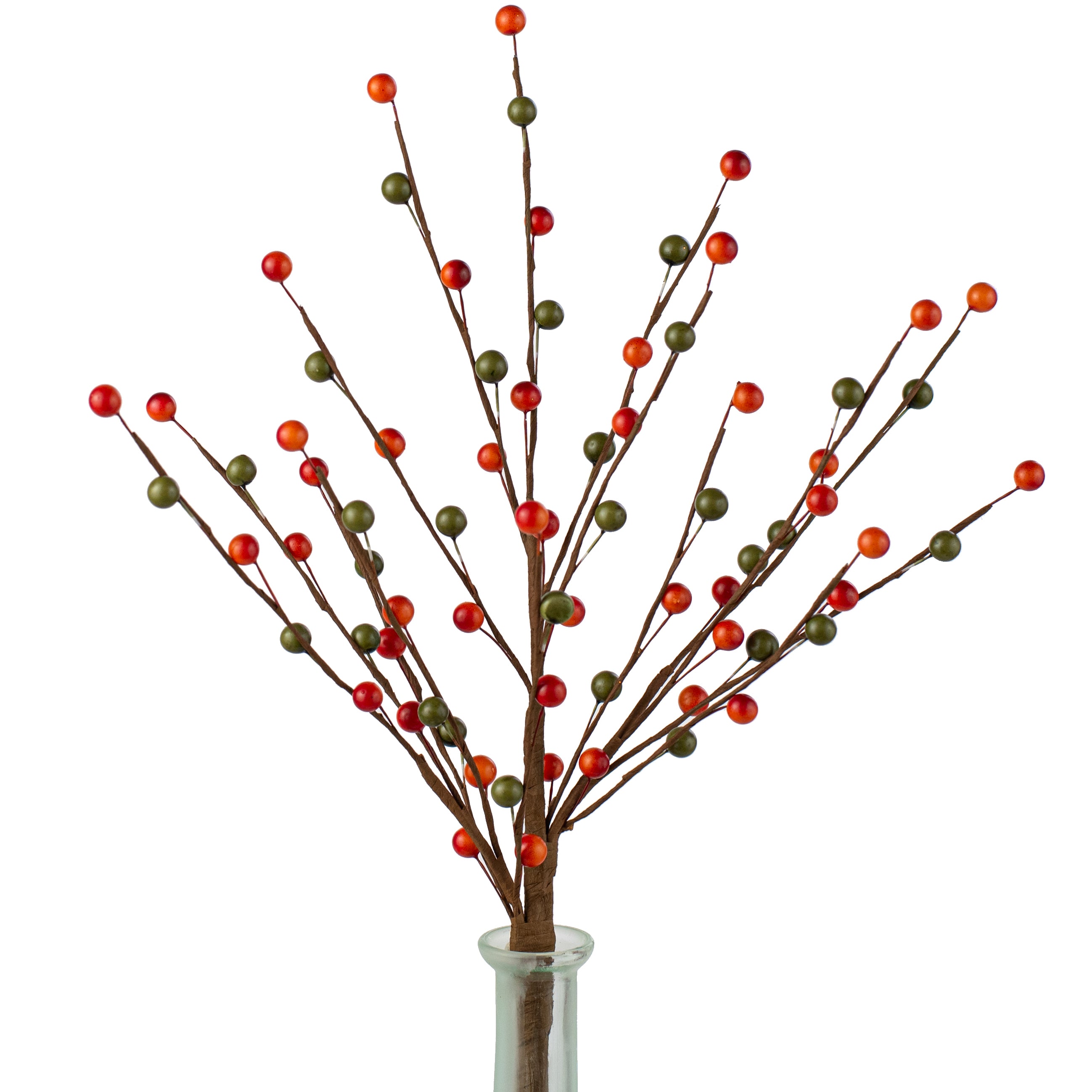 17" Matte Berry Pick: Green & Orange Item Number: 57164GNOR
