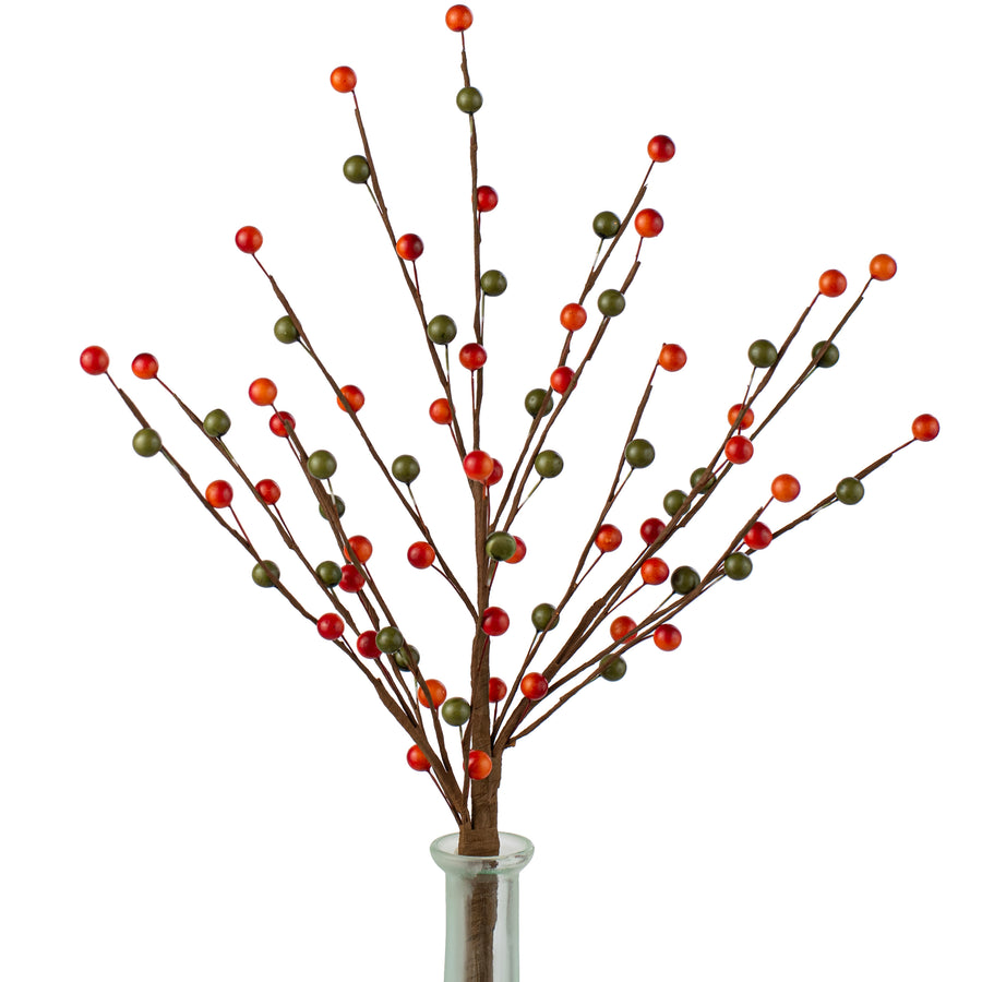 17" Matte Berry Pick: Green & Orange Item Number: 57164GNOR