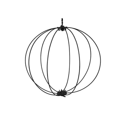 12" KD Wire Folding Ball: Black