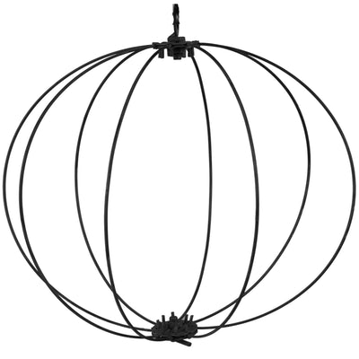 24" KD Wire Folding Ball: Black