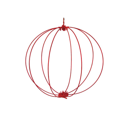 12" KD Wire Folding Ball: Red