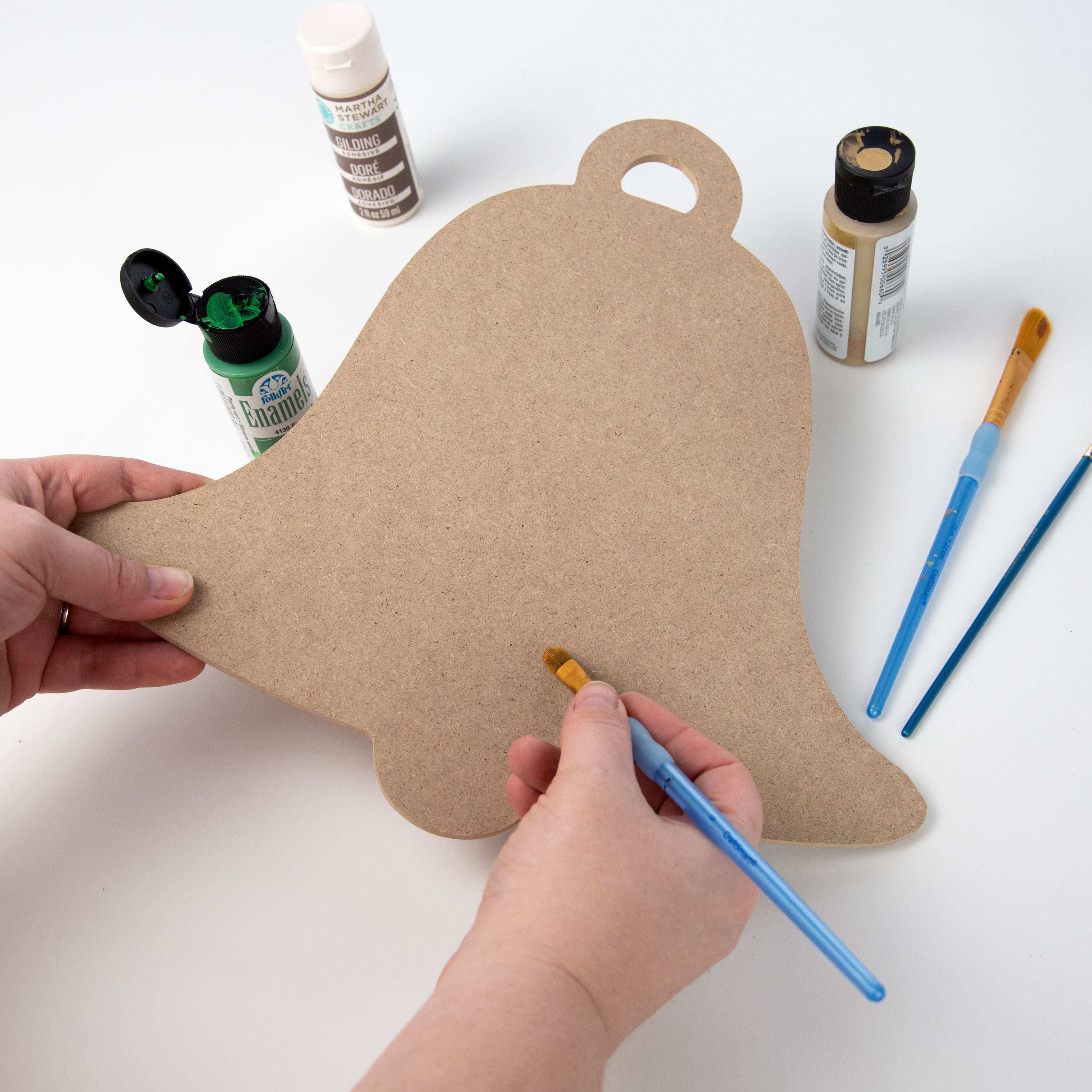 12" MDF Unfinished Shape: Bell Lifestyle Photo