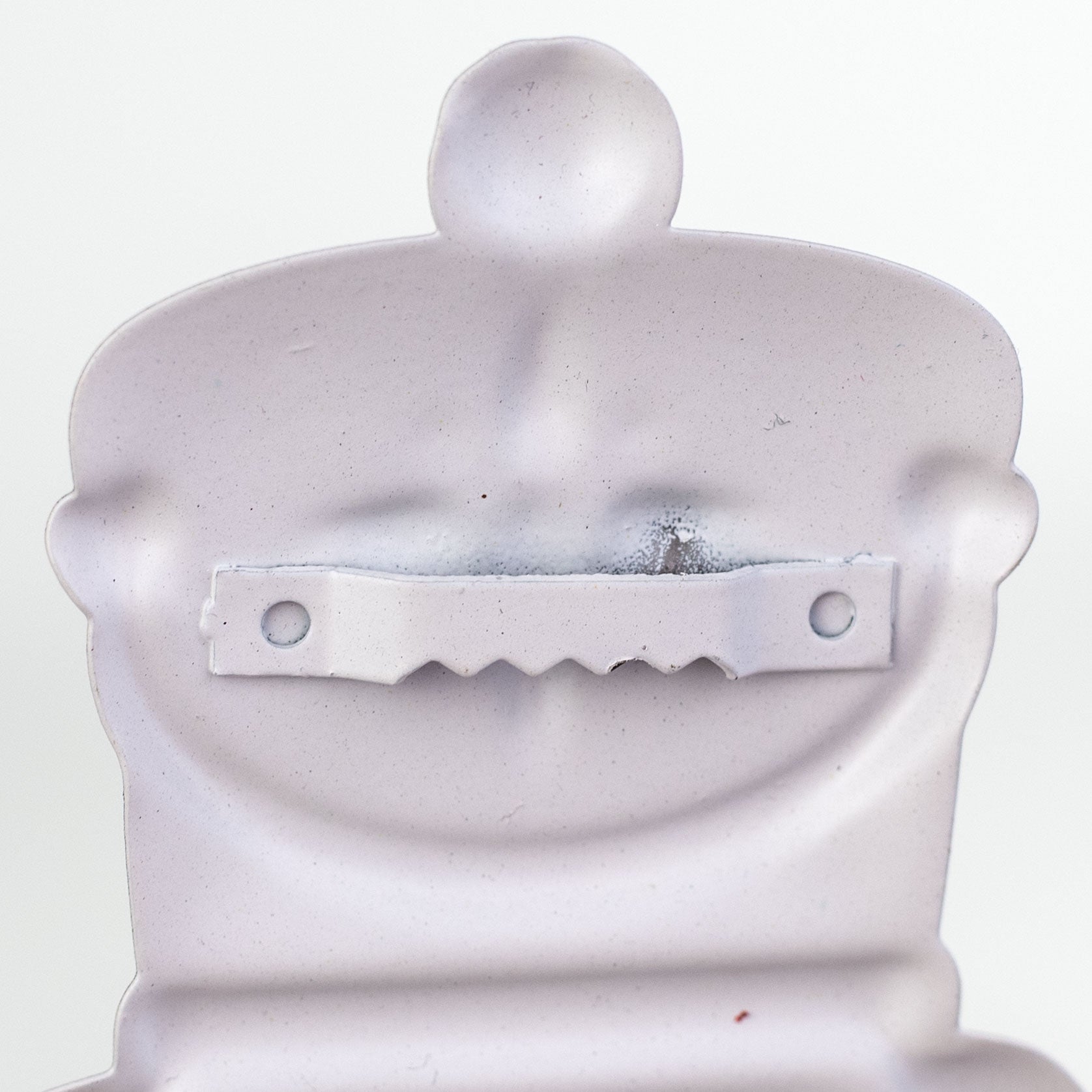 12" Metal Embossed Hanger: Nutcracker detail photo 4