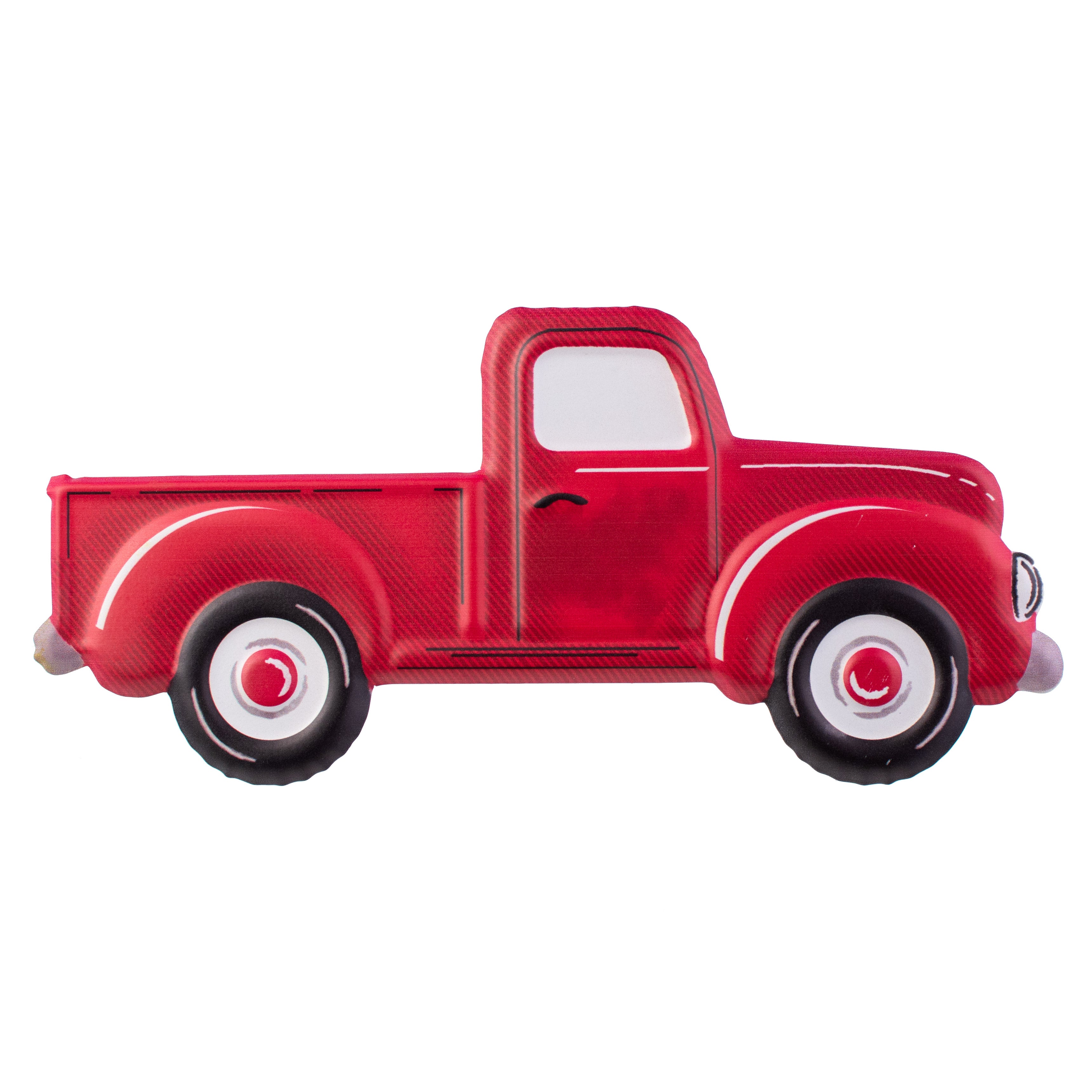12" Metal Embossed Hanger: Truck Item Number: MD060224