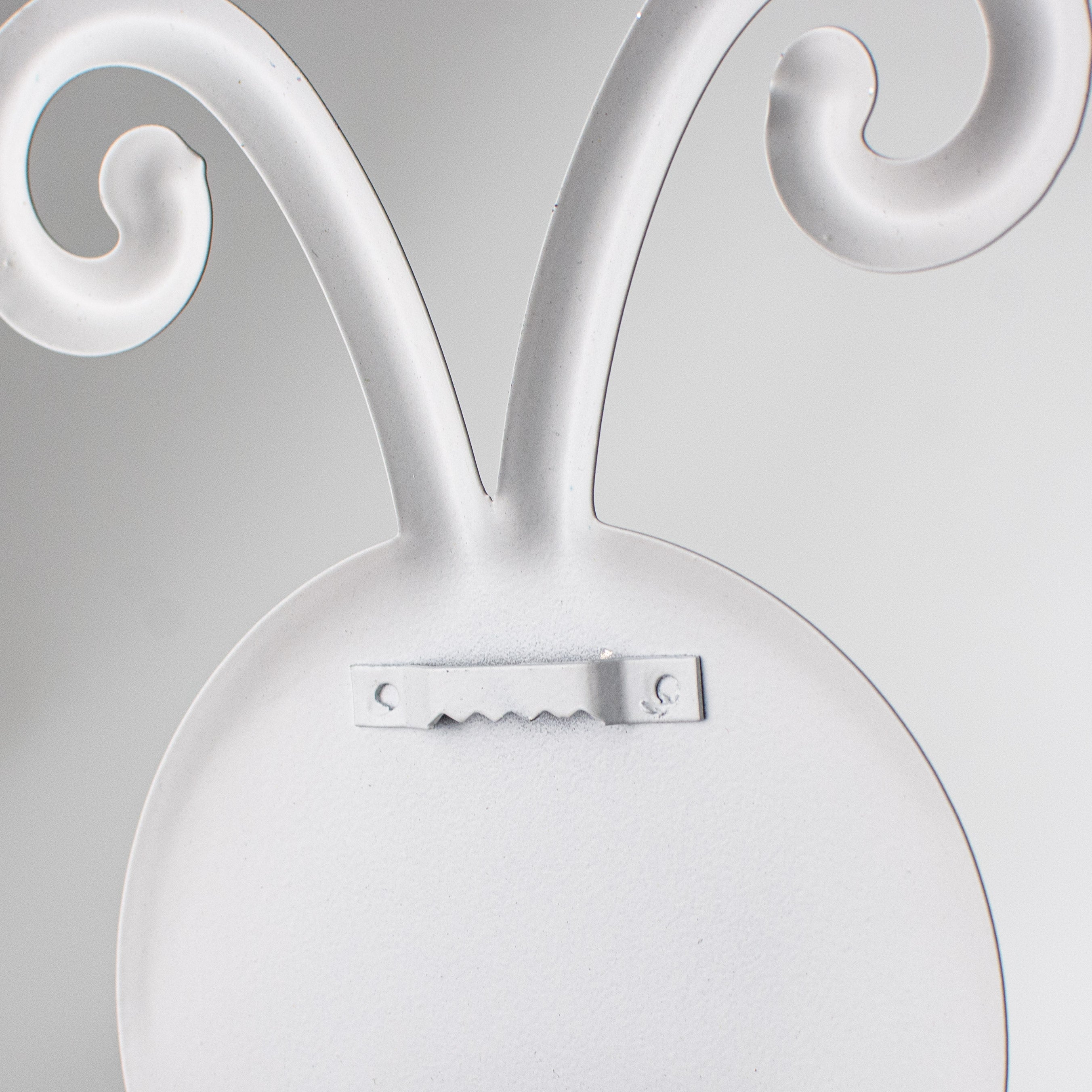 12" Metal Embossed Decoration: Ladybug detail photo 4