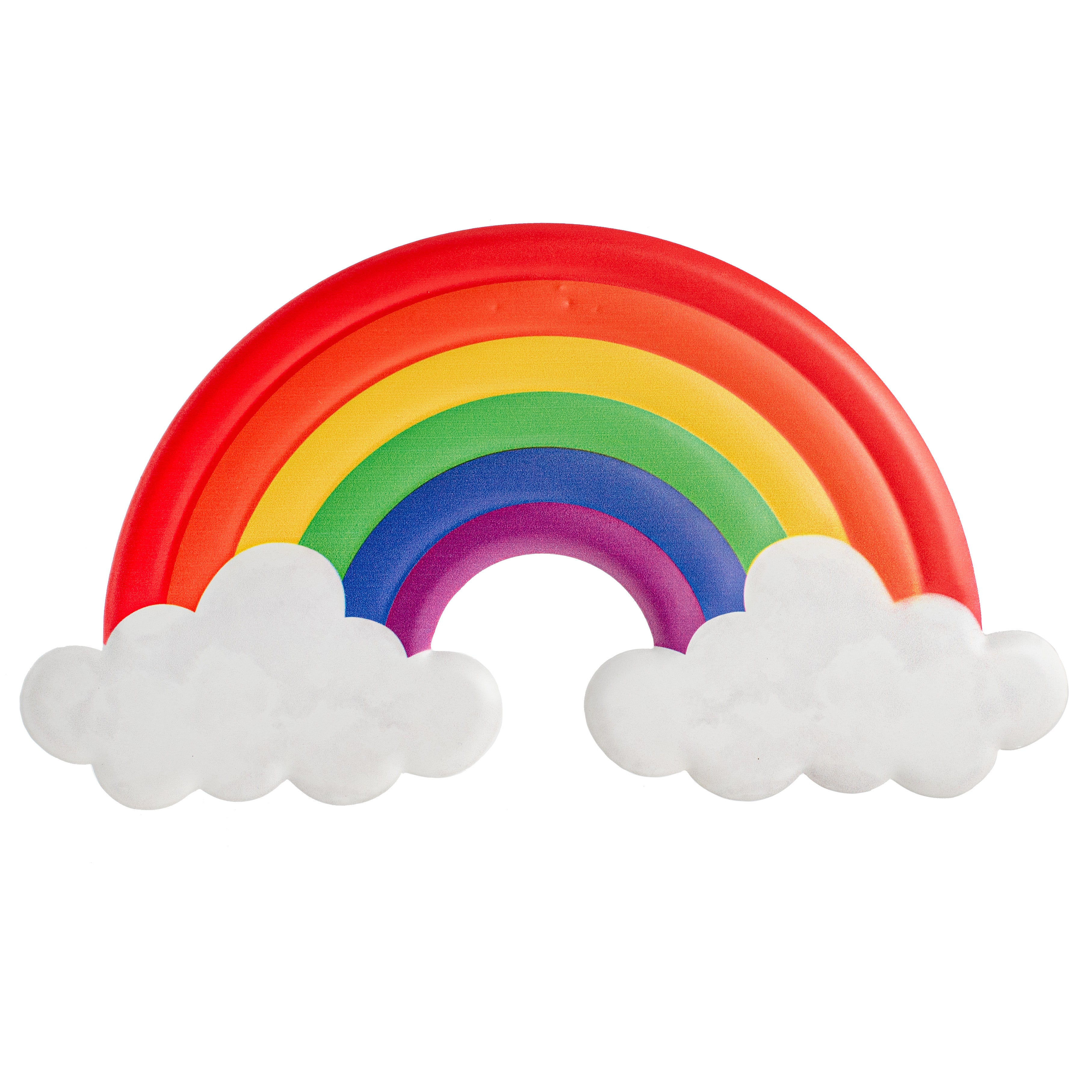 15" Metal Embossed Sign: Rainbow Item Number: MD114564