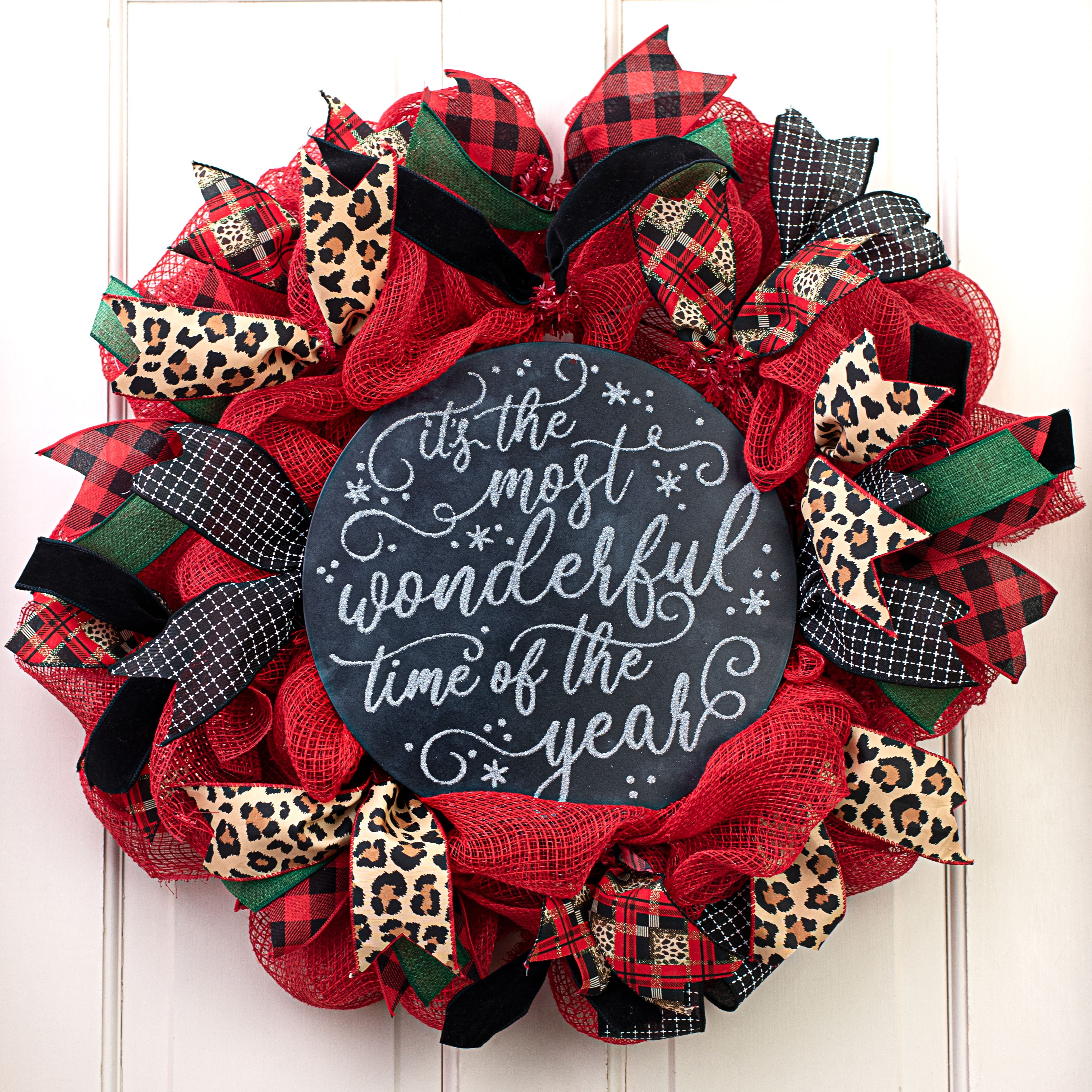 12" Metal Sign: Most Wonderful Time of the Year Lifestyle Photo