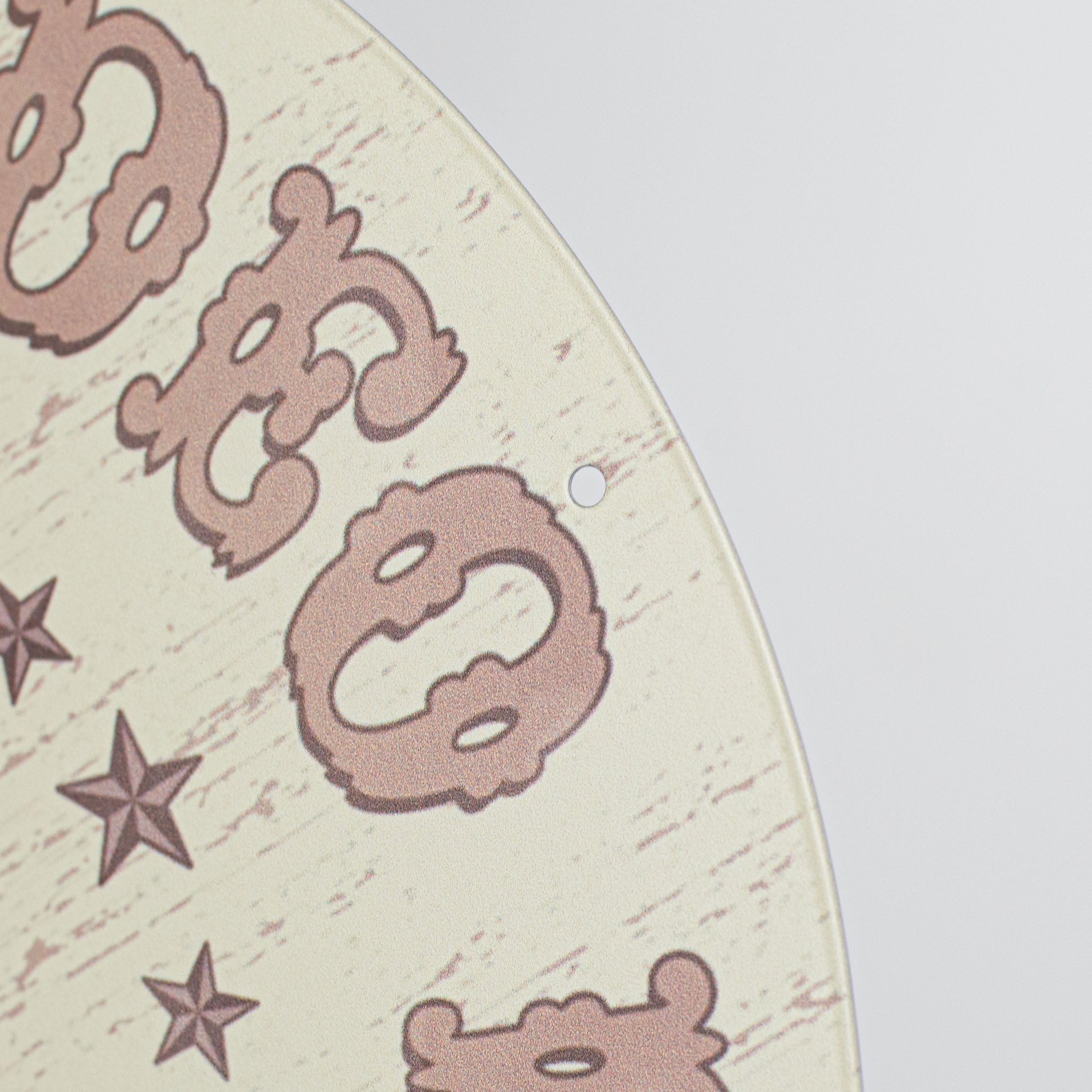 12" Metal Sign: Rodeo Life Cowboy detail photo 3