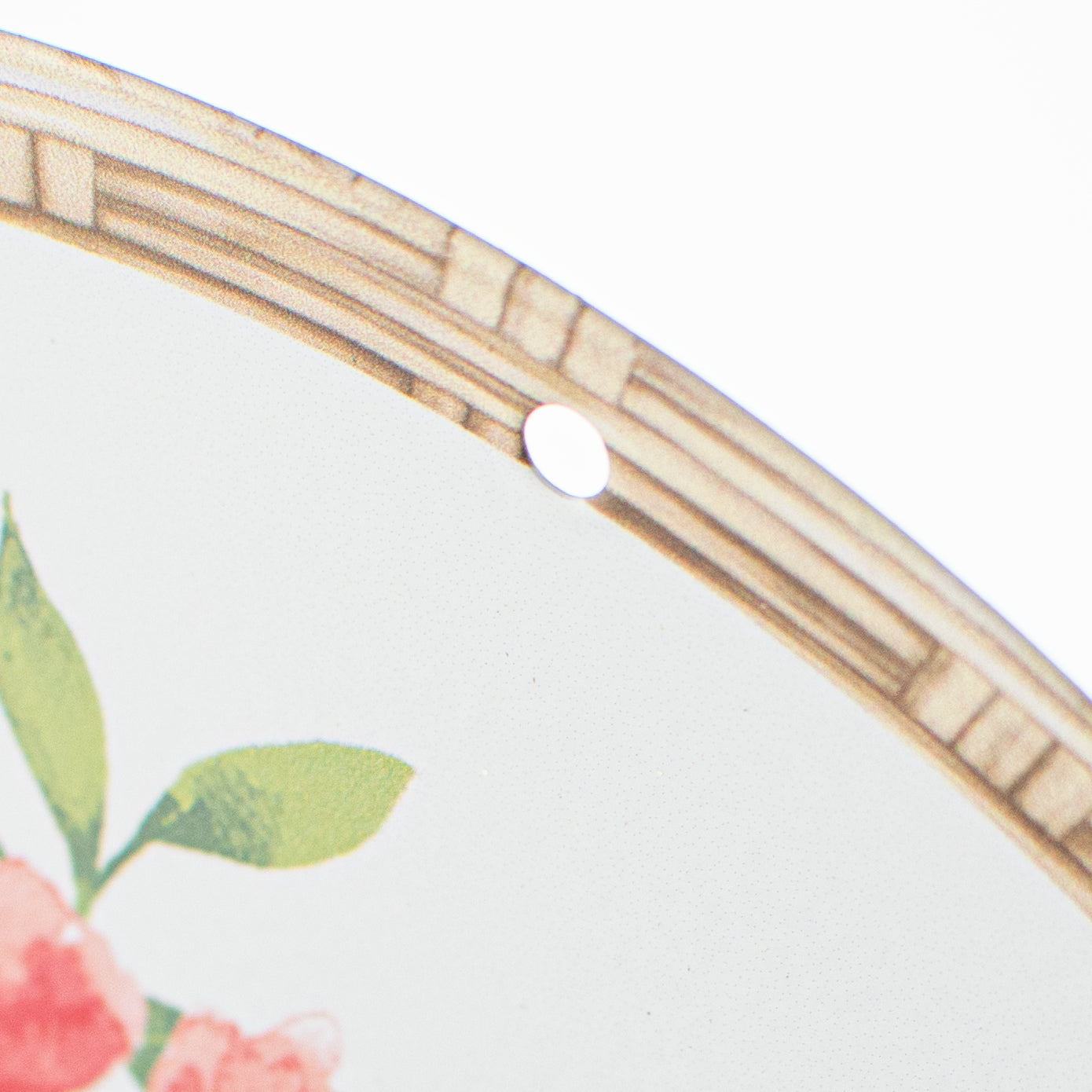 8" Metal Sign: Welcome Flower Basket detail photo 3