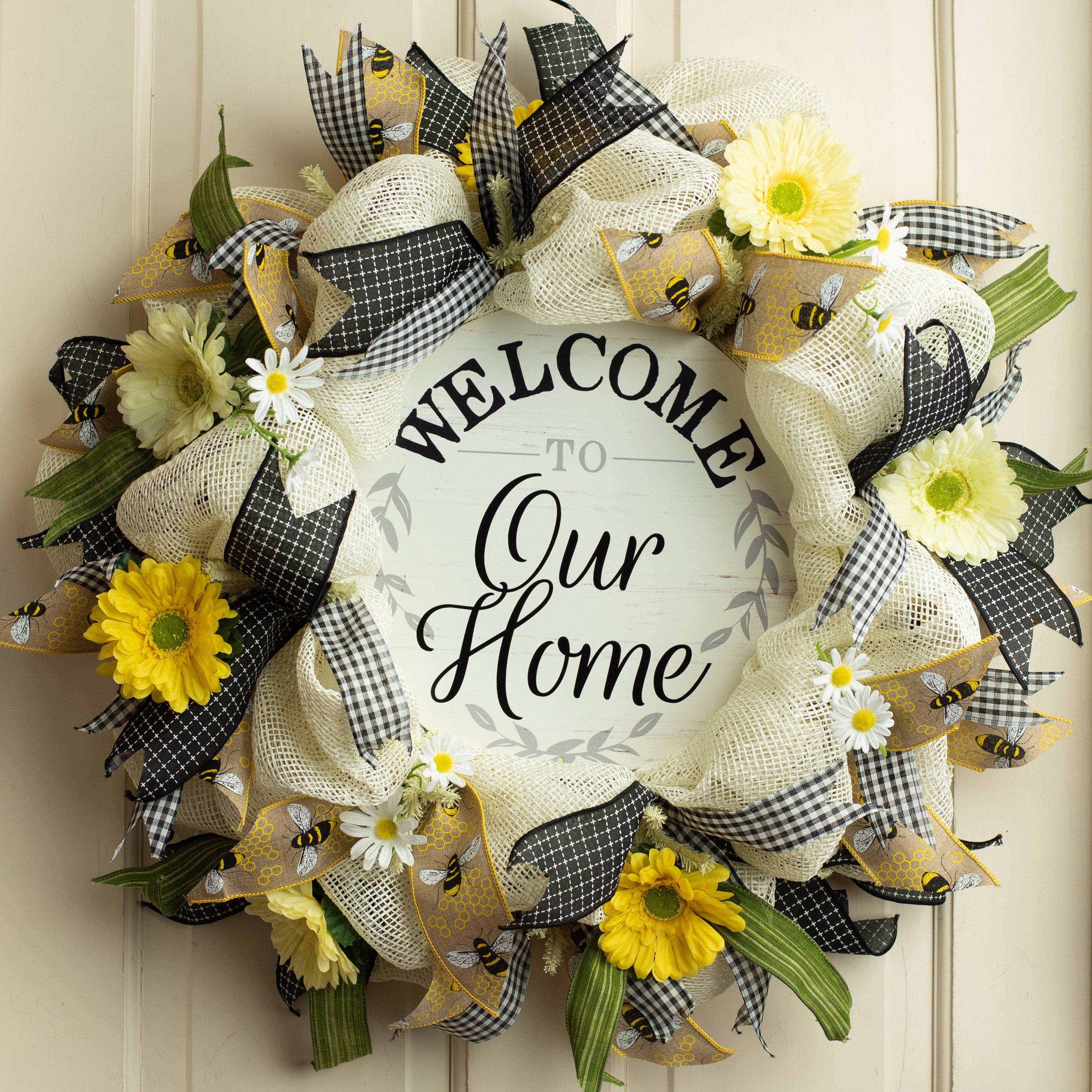12" Metal Sign: Welcome To Our Home Lifestyle Photo