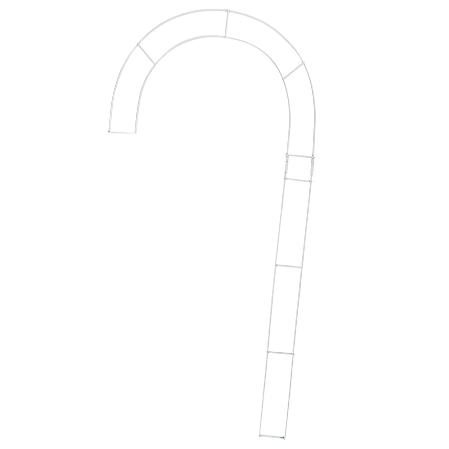 30" Metal Wire Candy Cane Form: White Item Number: MD065227