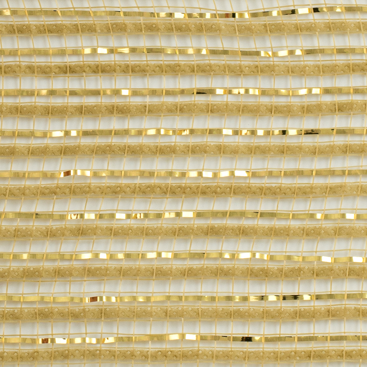 10" Metallic Breeze Mesh: Gold detail photo 3