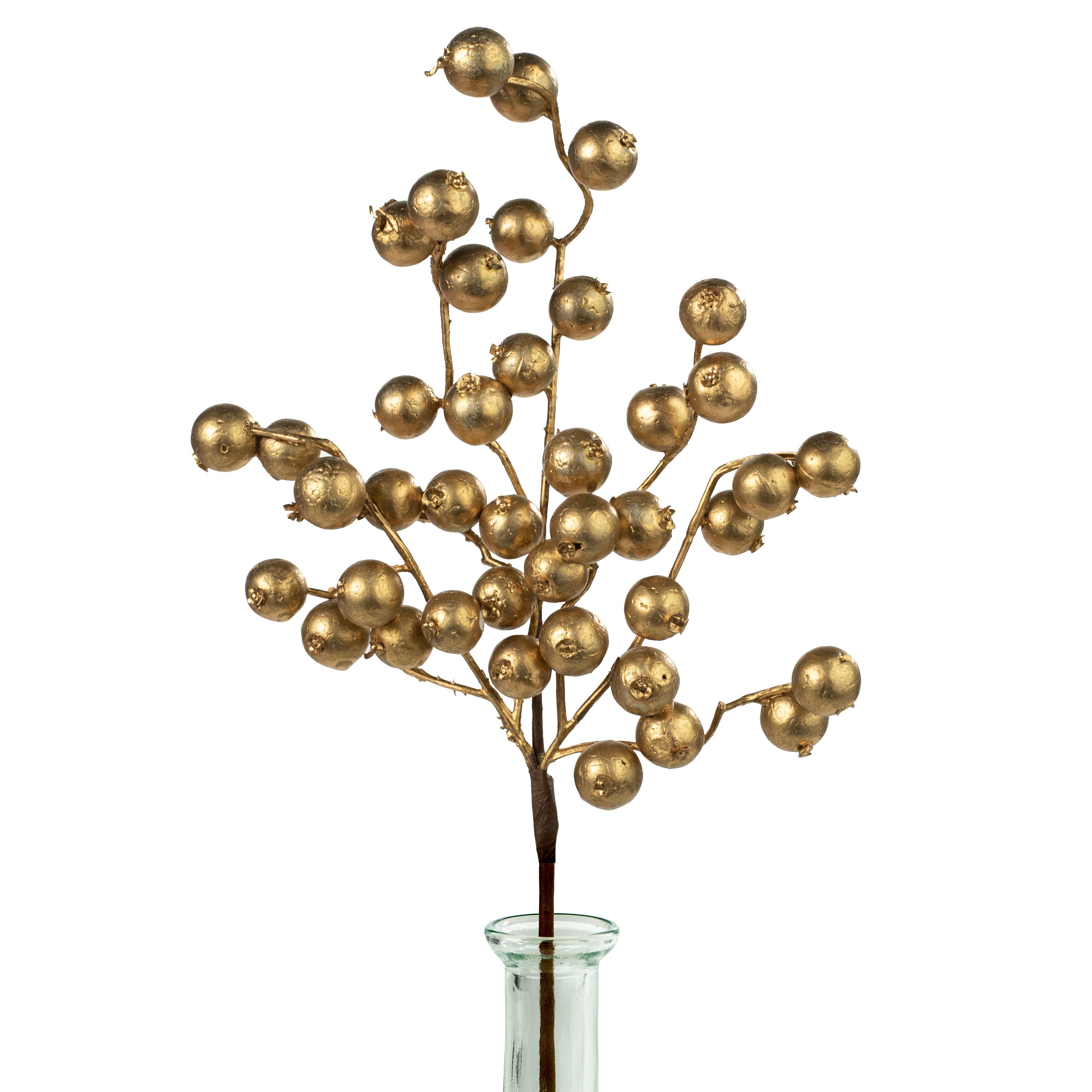 12" Metallic Crabapple Pick: Gold Item Number: 281344