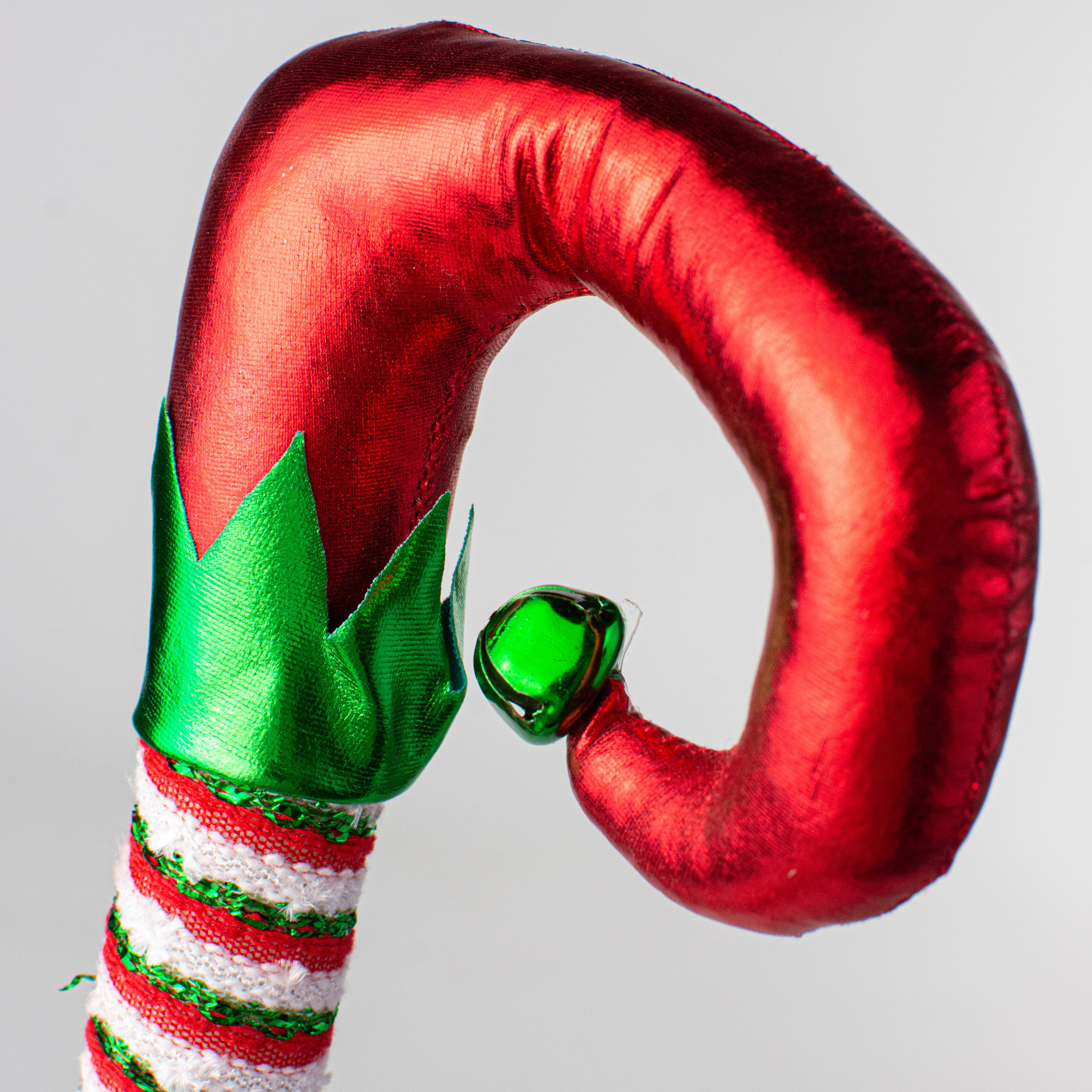 21" Metallic & Fabric Elf Leg Pick Lifestyle Photo