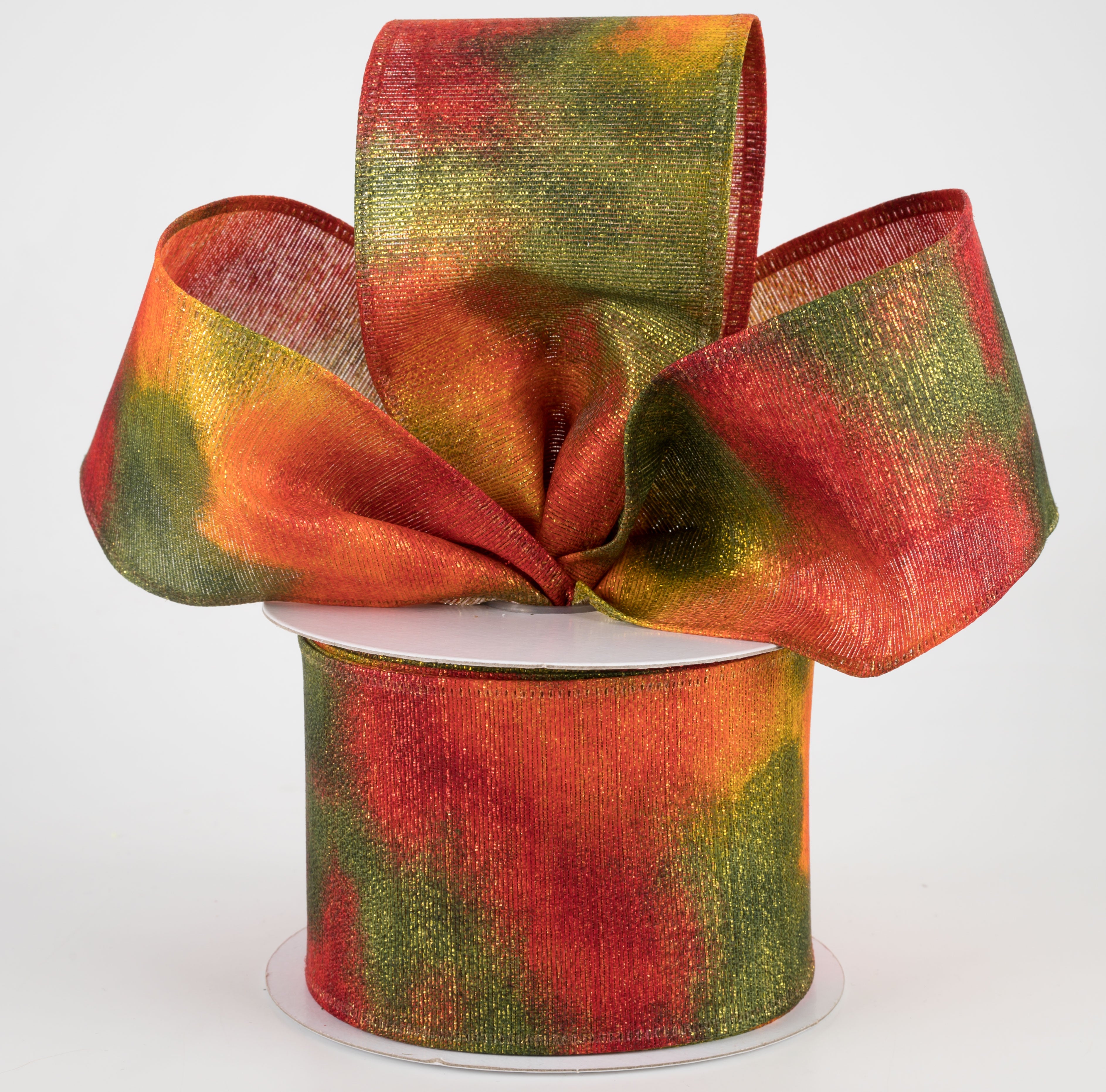 2.5" Metallic Fall Ombre Ribbon (10 Yards) Lifestyle Photo